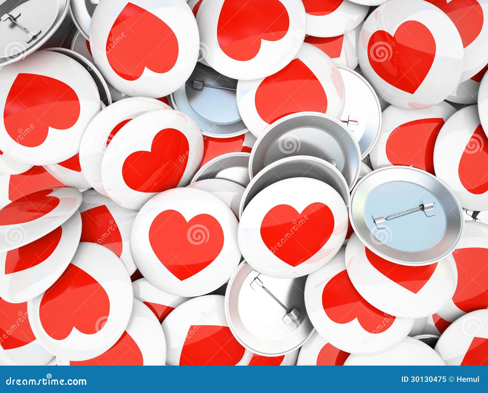 what does heart with red dot mean on bumble