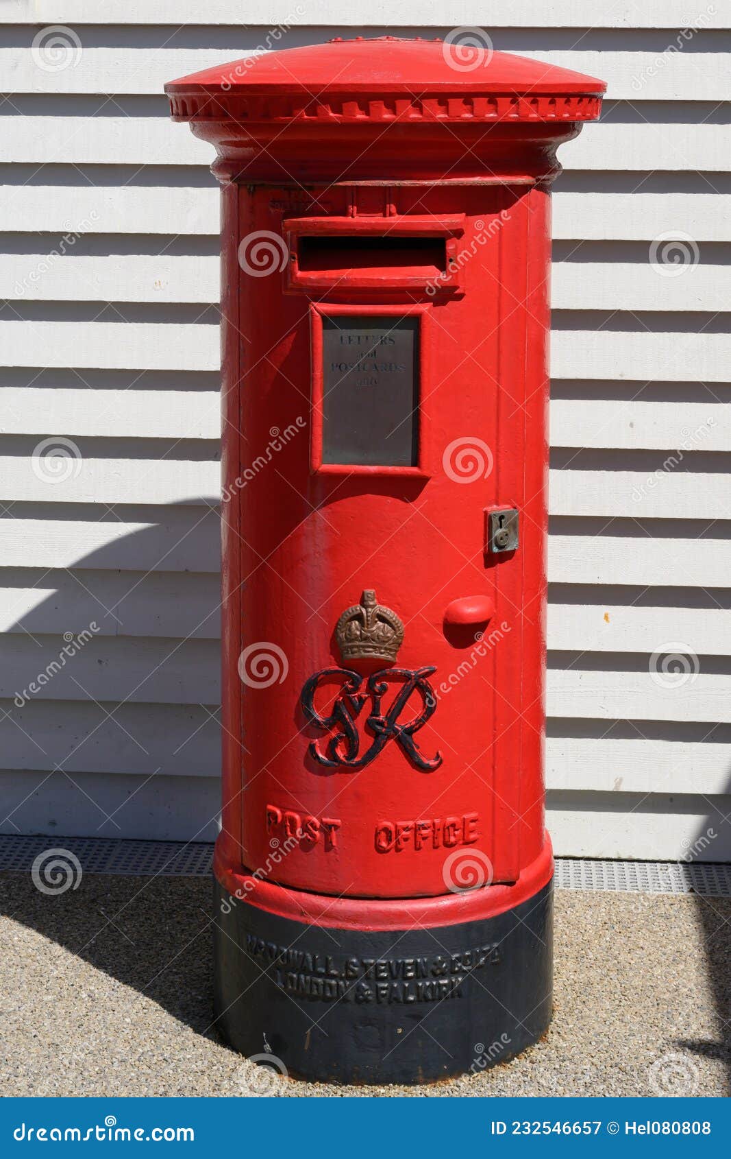 Buz n De Correo Rojo Caja De Correos Brit nicos Redondeados