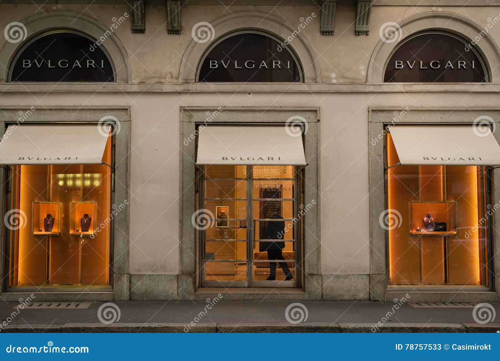 bvlgari stores in italy