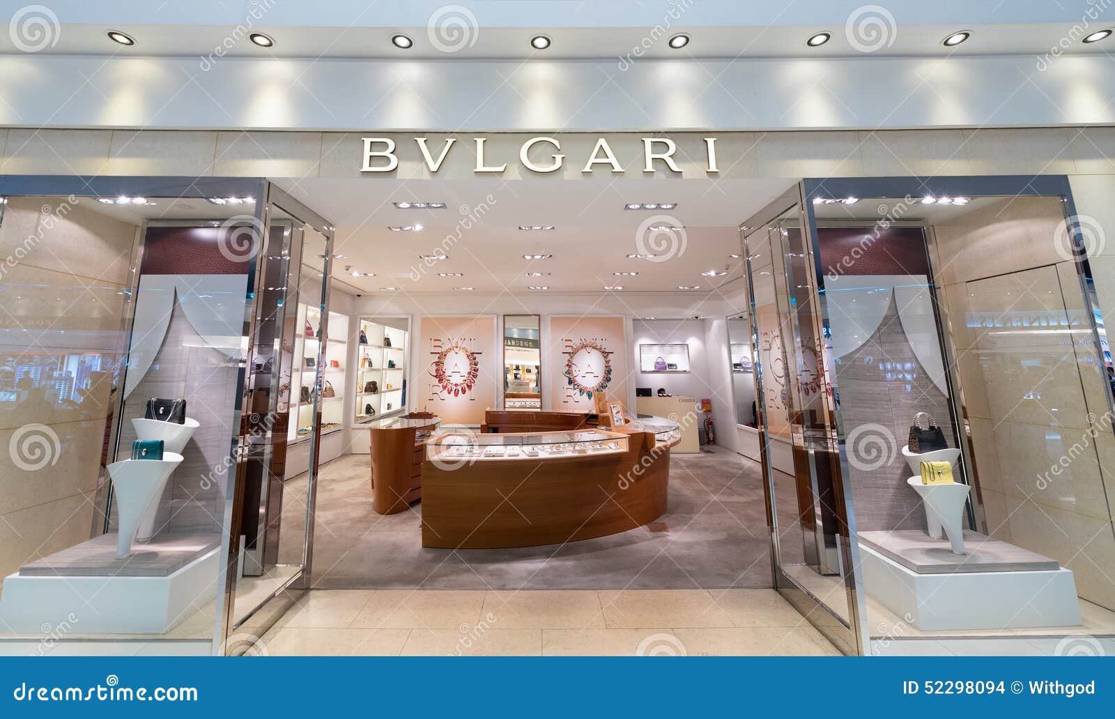 Bvlgari Duty Free Boutique In Bangkok 