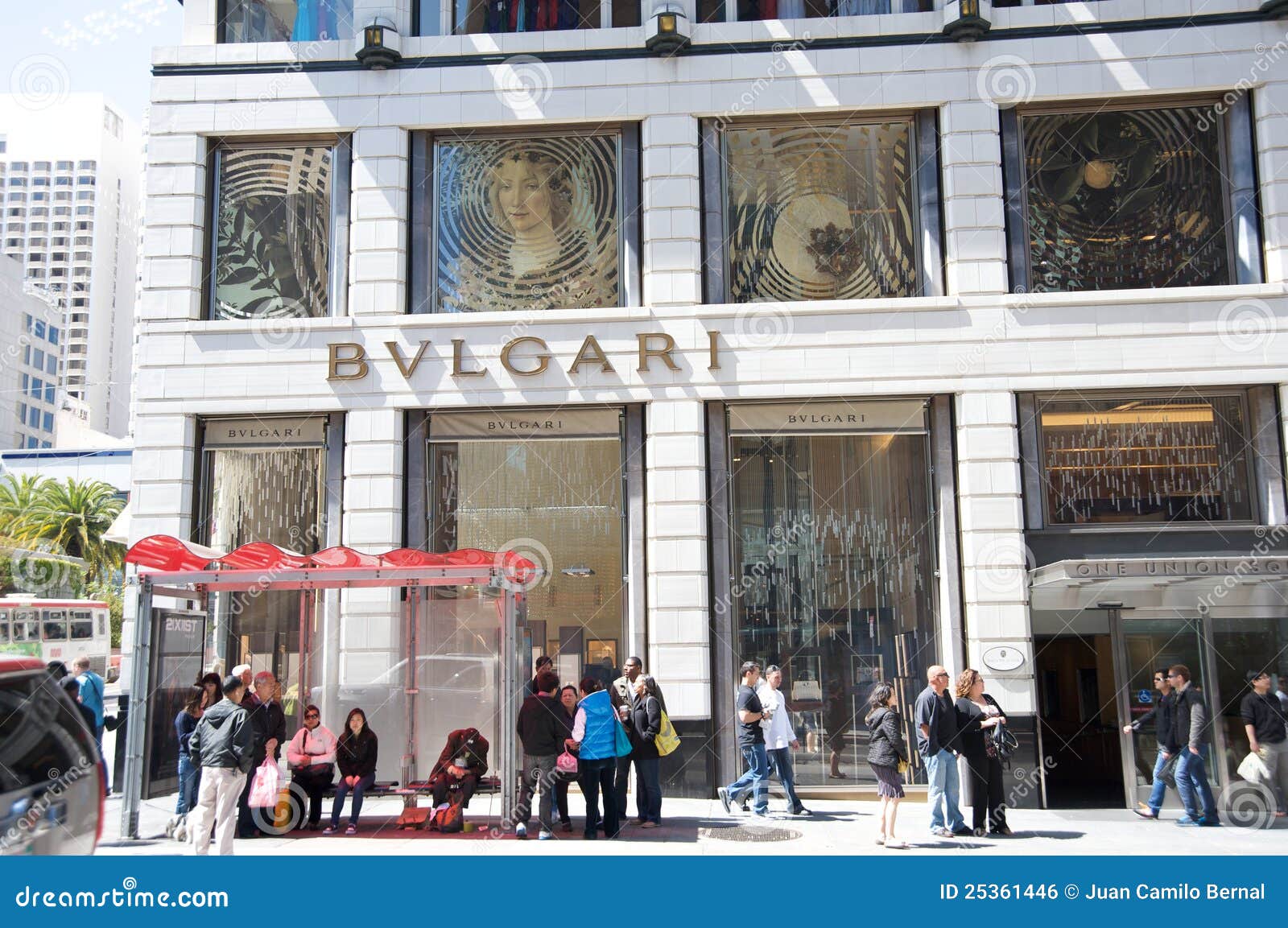 Bvlgari store editorial photo. Image of 