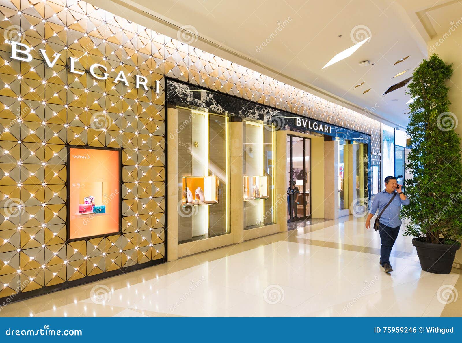 Bvlgari Store in the Siam Paragon Mall, Bangkok Editorial Photo - Image of  design, fashion: 75959246