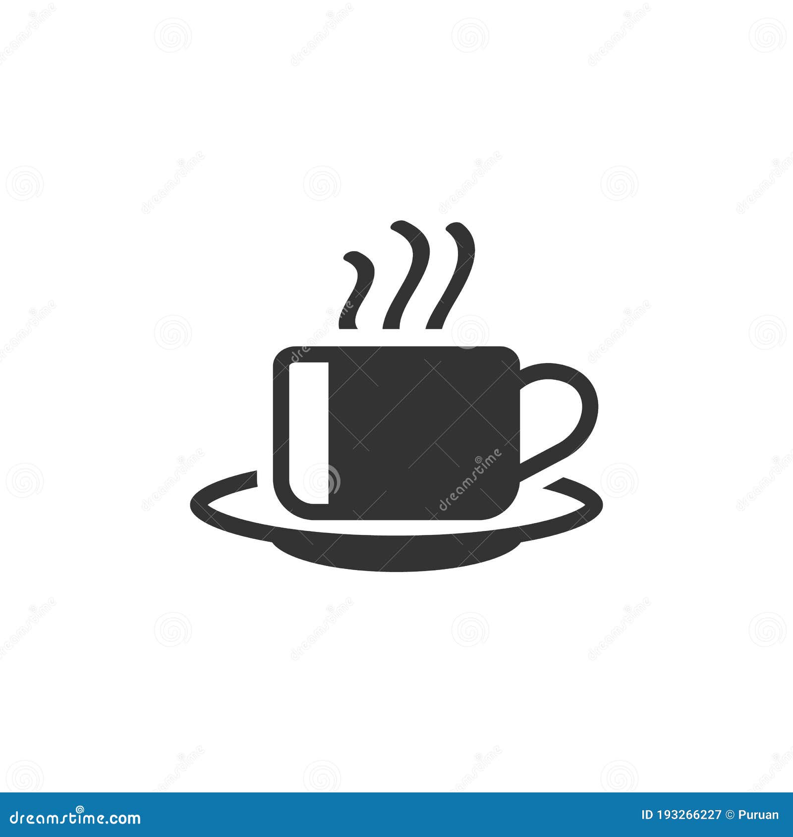 Download Bw Icons Coffee Cup Stock Vector Illustration Of Mocha 193266227