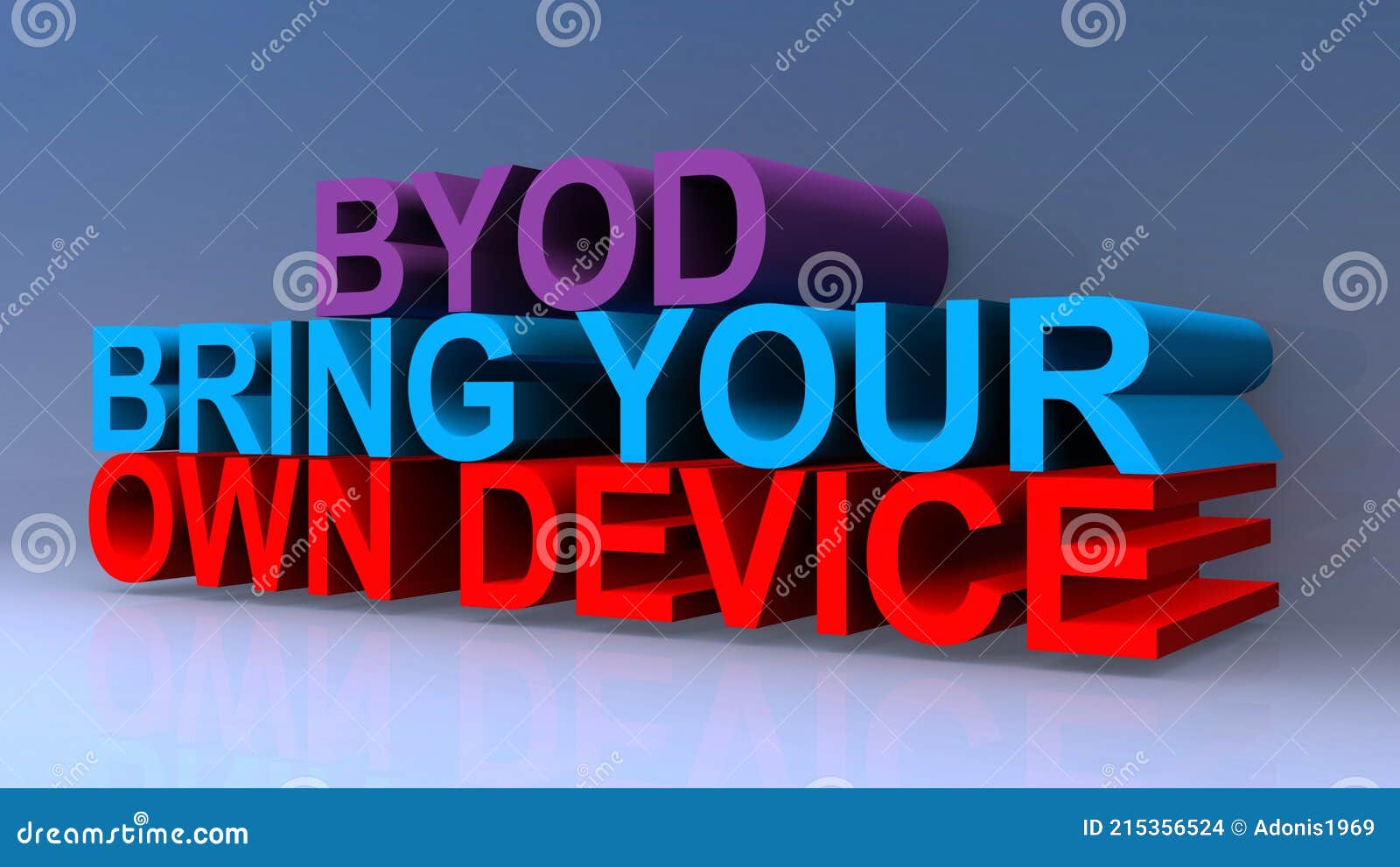 byod bring your own device on blue