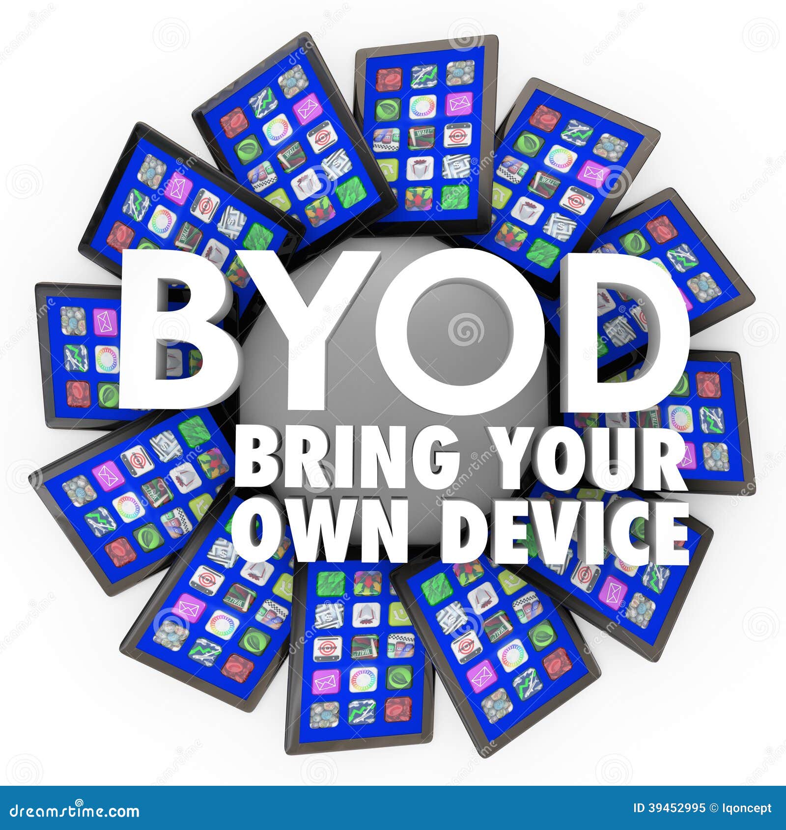 byod bring your own device tablets computers mobile work