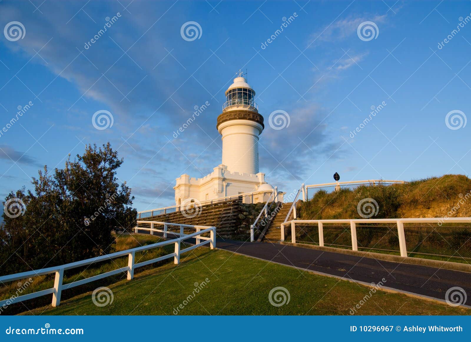 Byron Bay Light stock image. Image of east, structure 10296967