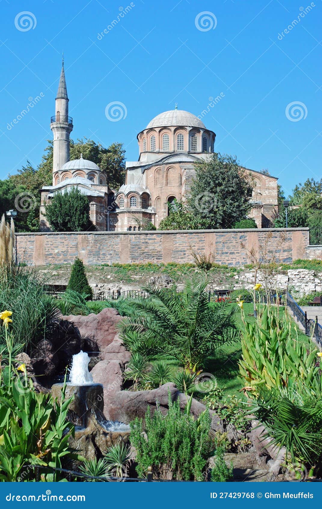 byzantine church - chora church - istanbul