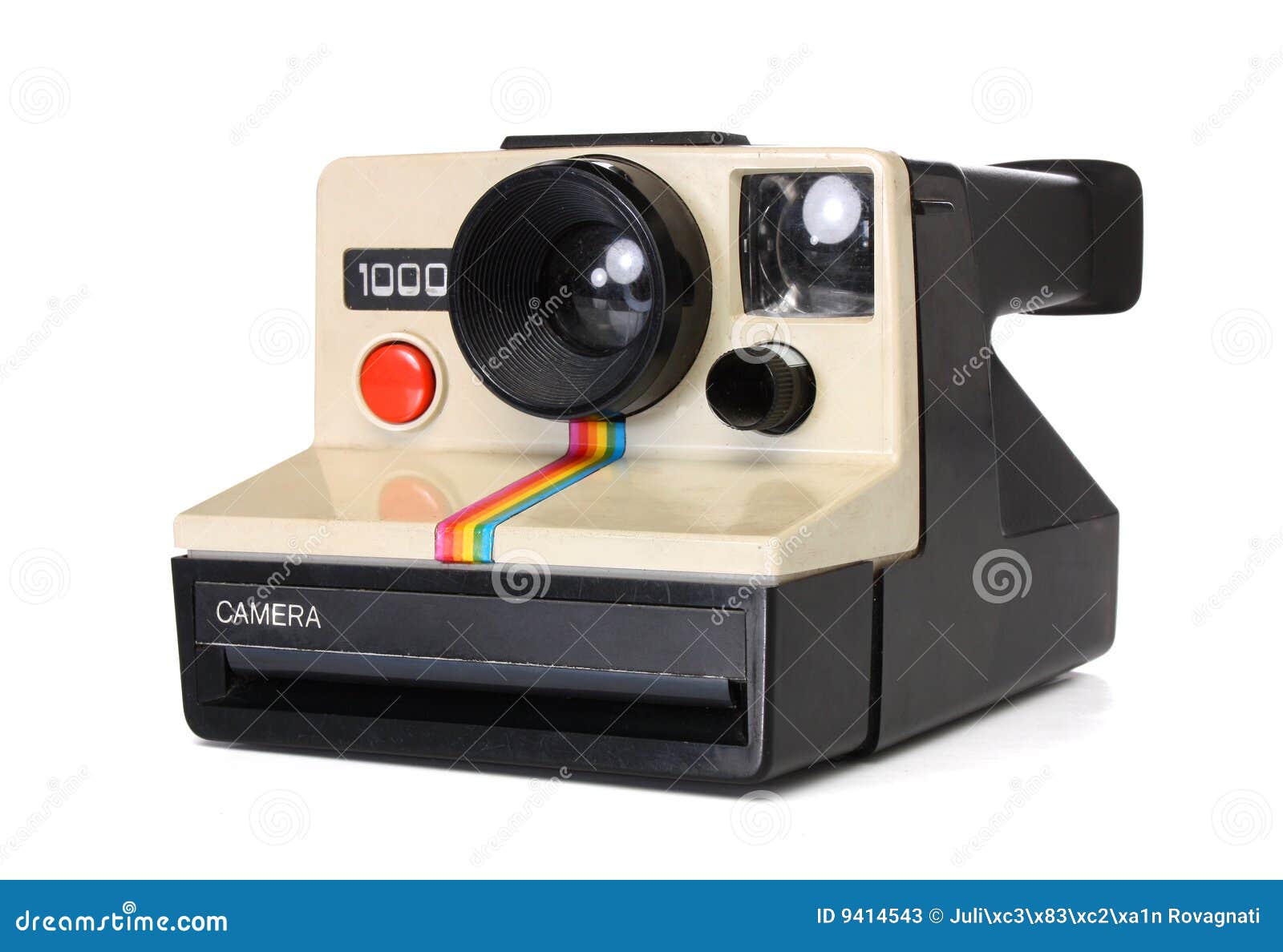 Cámara Polaroid Foto de archivo - polaroide, obsoleto: 9414543