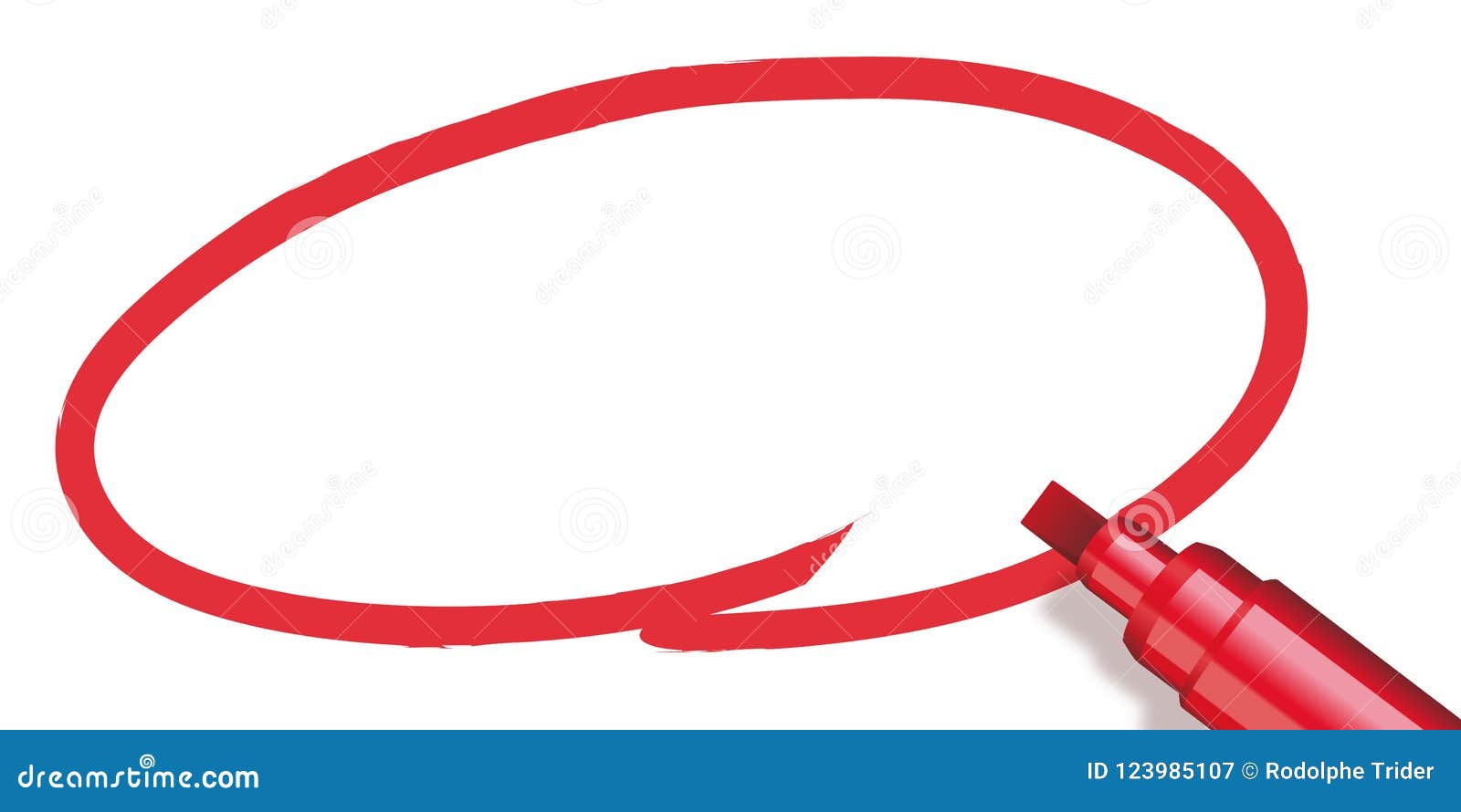 Círculo Rojo Hecho Con Un Ilustración del Vector - Ilustración de punta, documento: 123985107