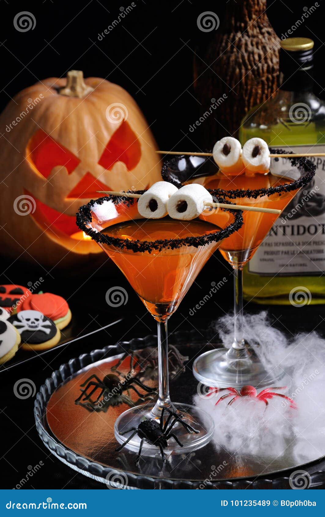 Cócteles Halloween de Imagen de vacaciones - 101235489