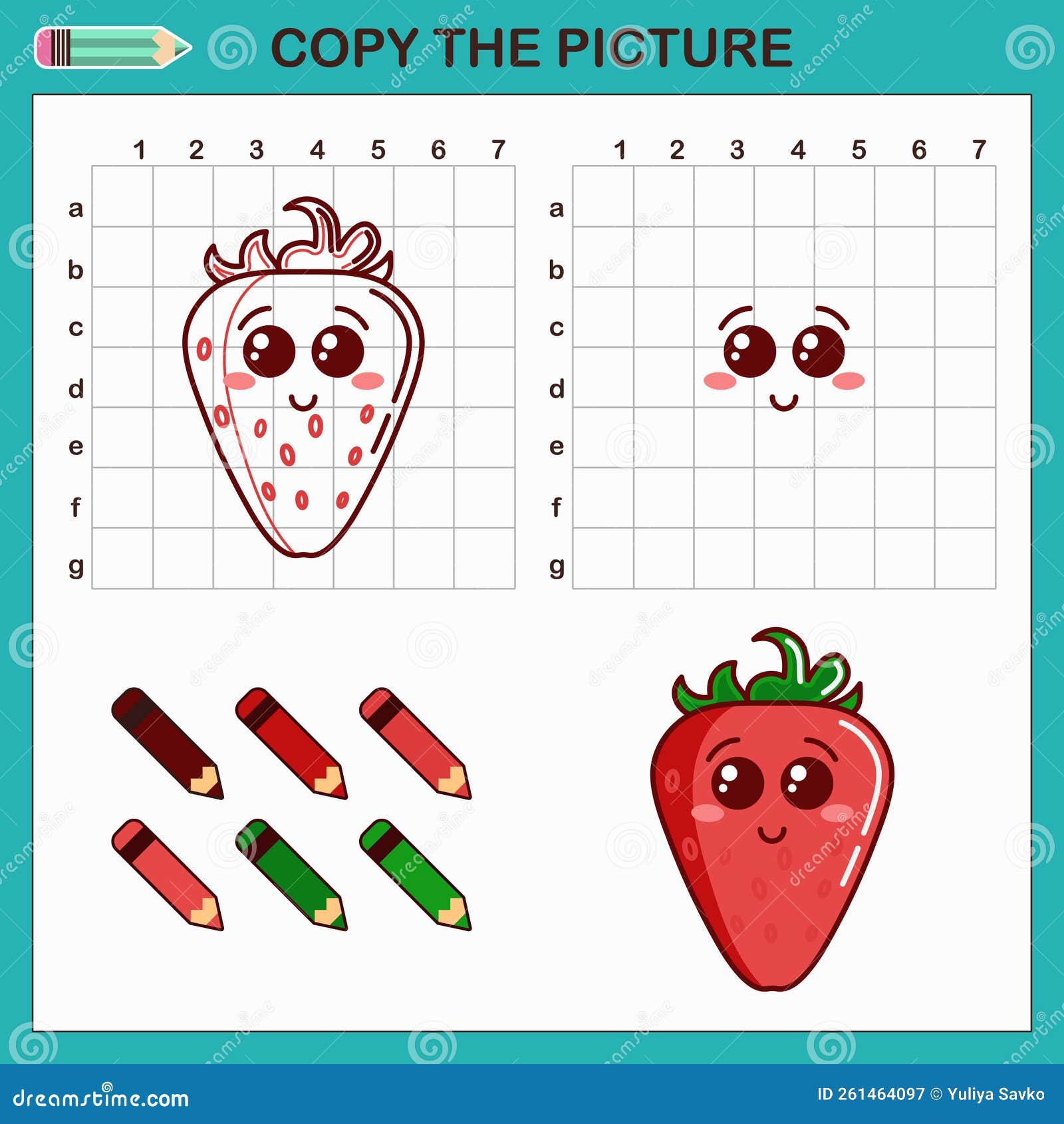 desenhar flor fofa. planilha de cópia de grade. jogo educativo para  crianças. atividade de desenho para crianças e crianças. planilha de  prática de desenho de férias vetoriais. 12954686 Vetor no Vecteezy