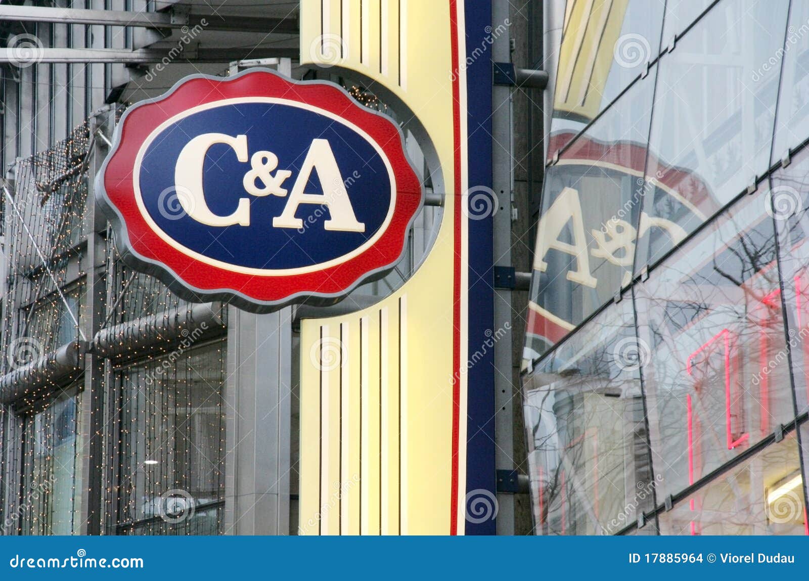 C&A Clements And August Store Logo Editorial Stock Image - Image: 17885964