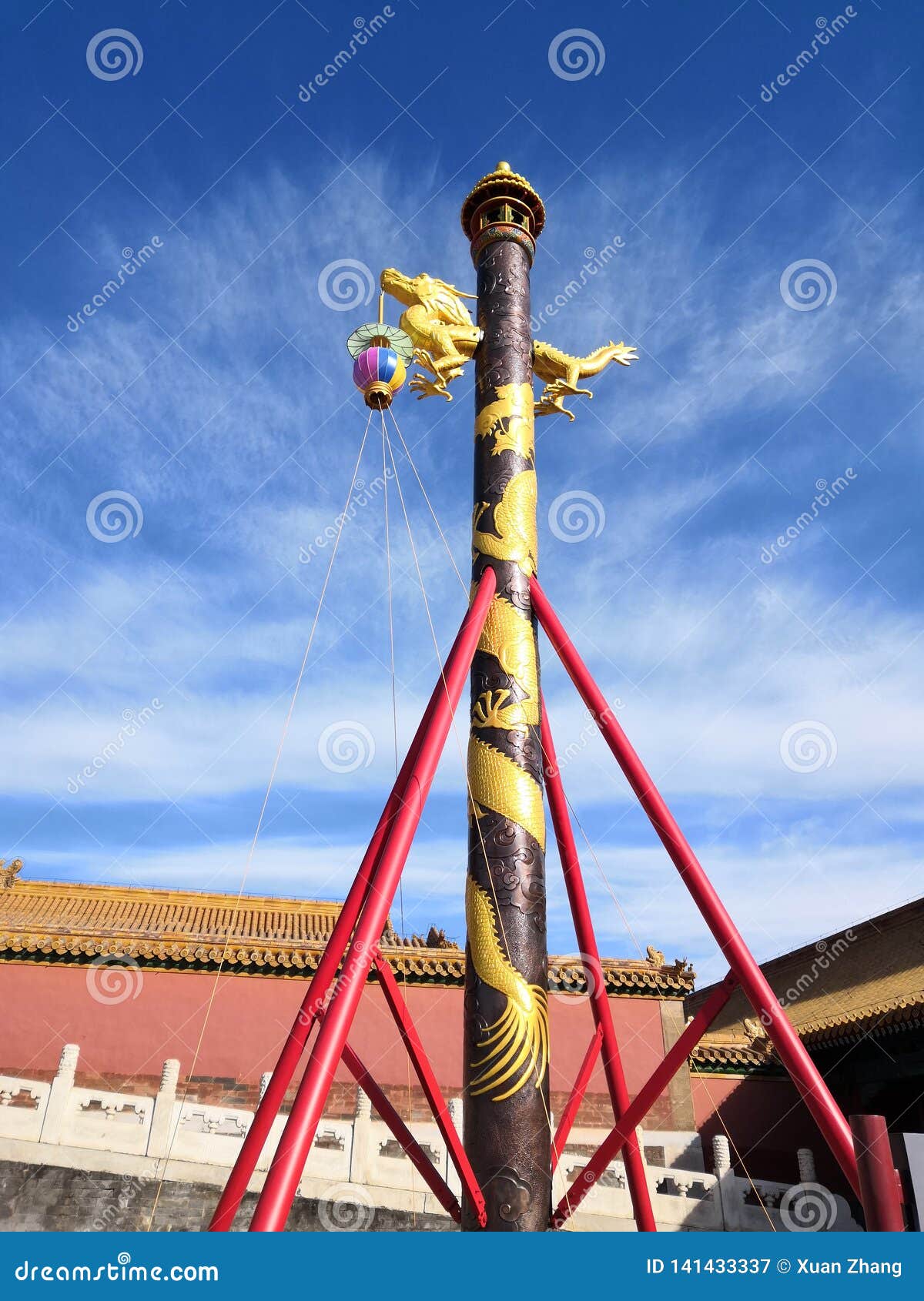 C'est la lumière de ciel du Chinois Cité interdite En 2019, il re-a été exhibé dans le Cité interdite La dernière exposition était il y a de 200 ans