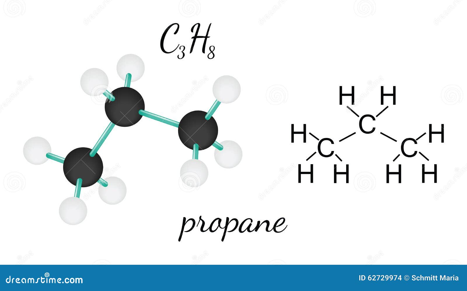 C3H8 Hexamethylenetetramine Molecule Stock Vector - Illustration of ...