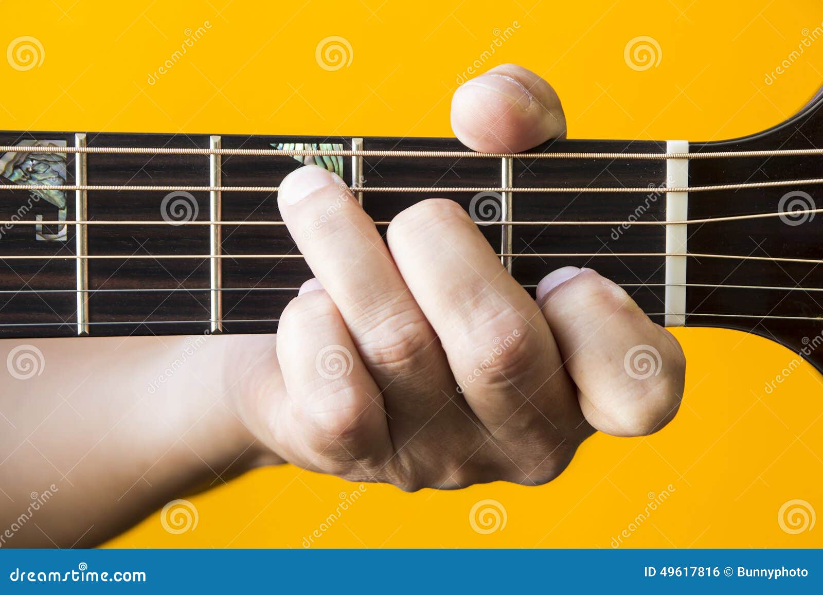 C Chord Acoustic Guitar