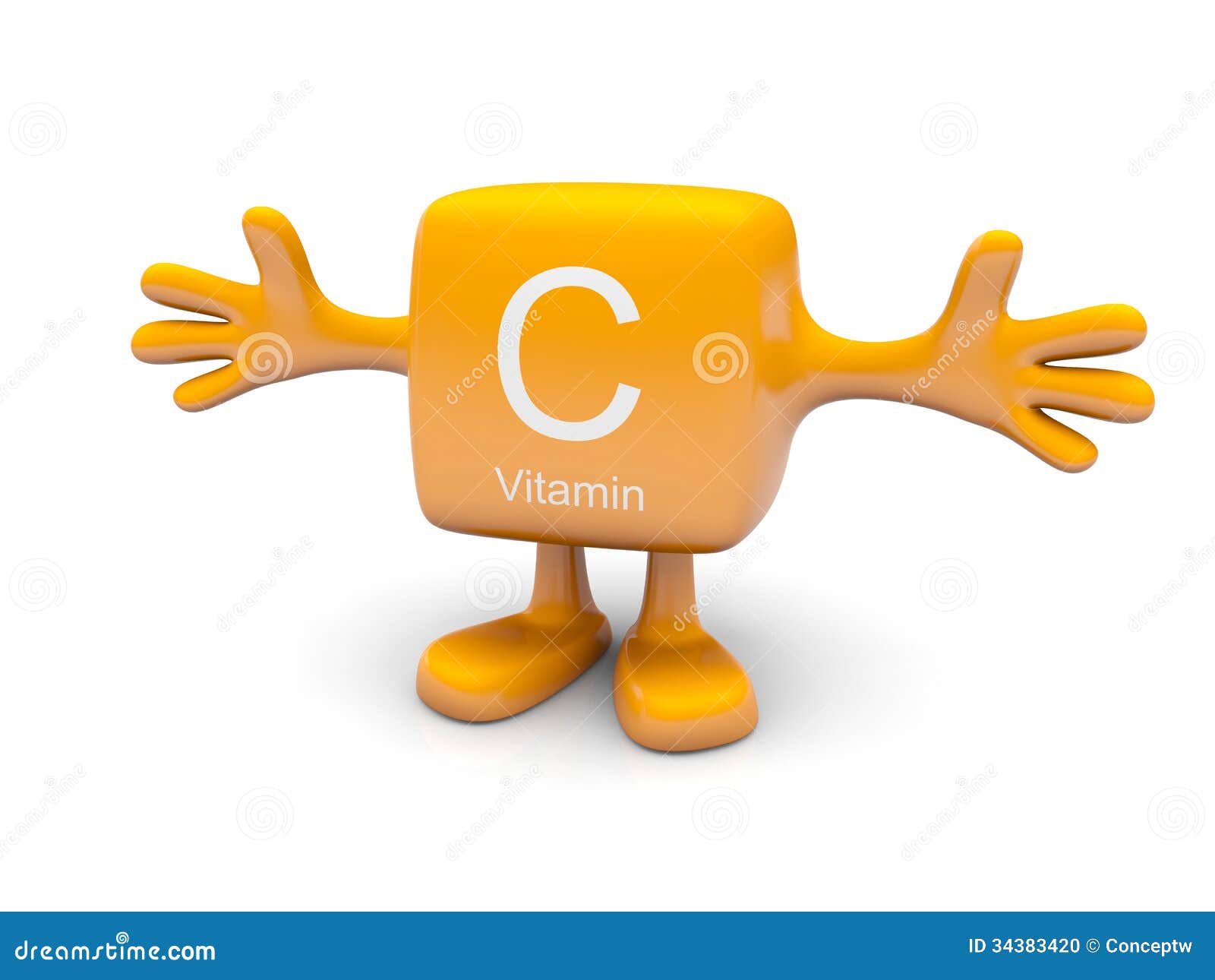 C Vitamin Stock Photo Image 34383420