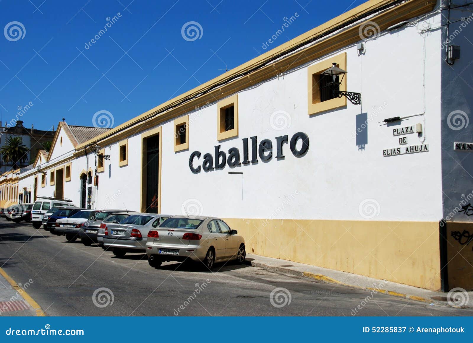 Caballero Bodega, El Puerto De Santa Maria. Editorial Photography - Image  of sunny, architecture: 52285837