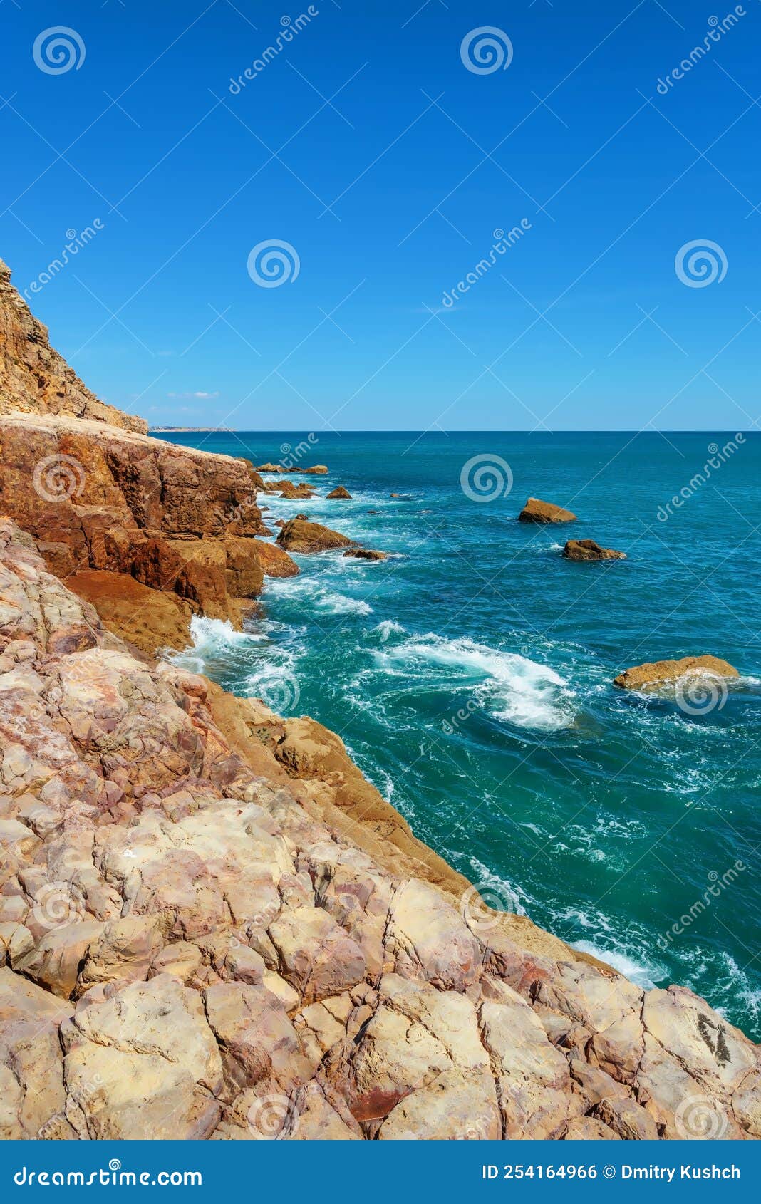 Cabanas Velhas Beach, Portugal Stock Photo Image of coast, sandy