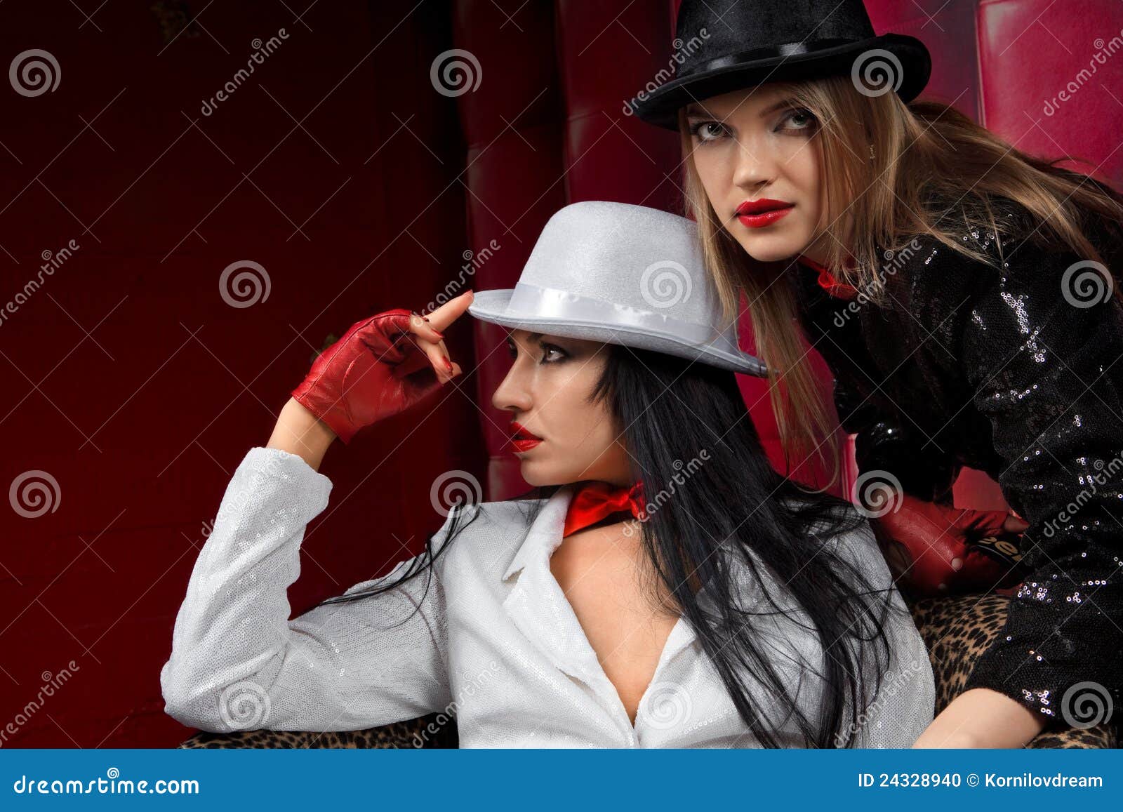 Cabaret performers stock photo. Image of entertainment 24328940