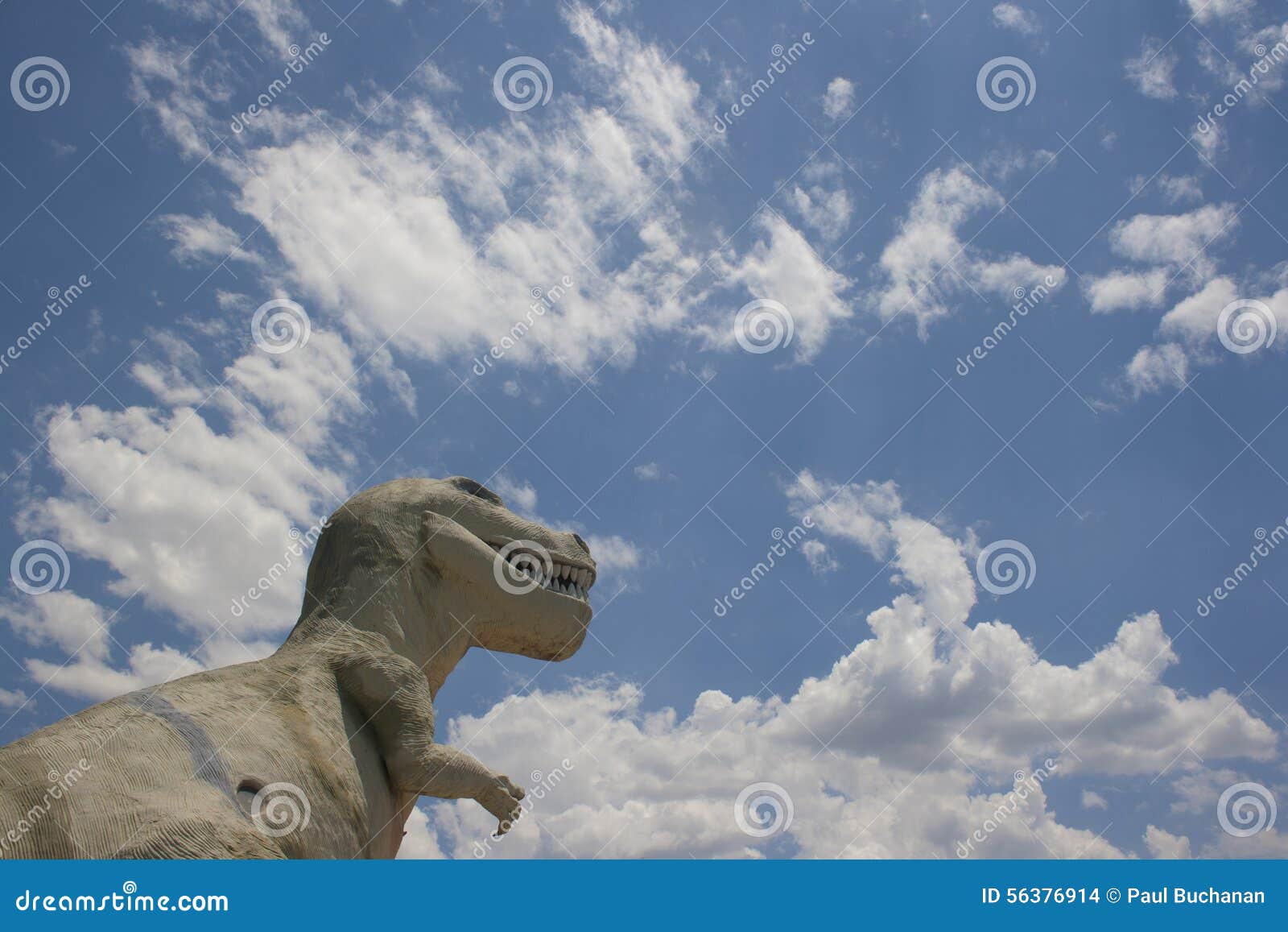 De kant van de wegaantrekkelijkheid van Cabazondinosaurussen dichtbij Palm Springs, CA