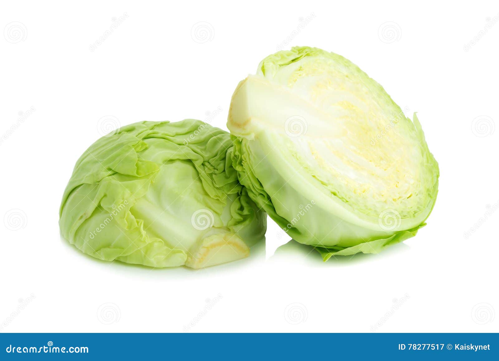 Cabbage Isolated on White Background. Stock Image Image of vegetable