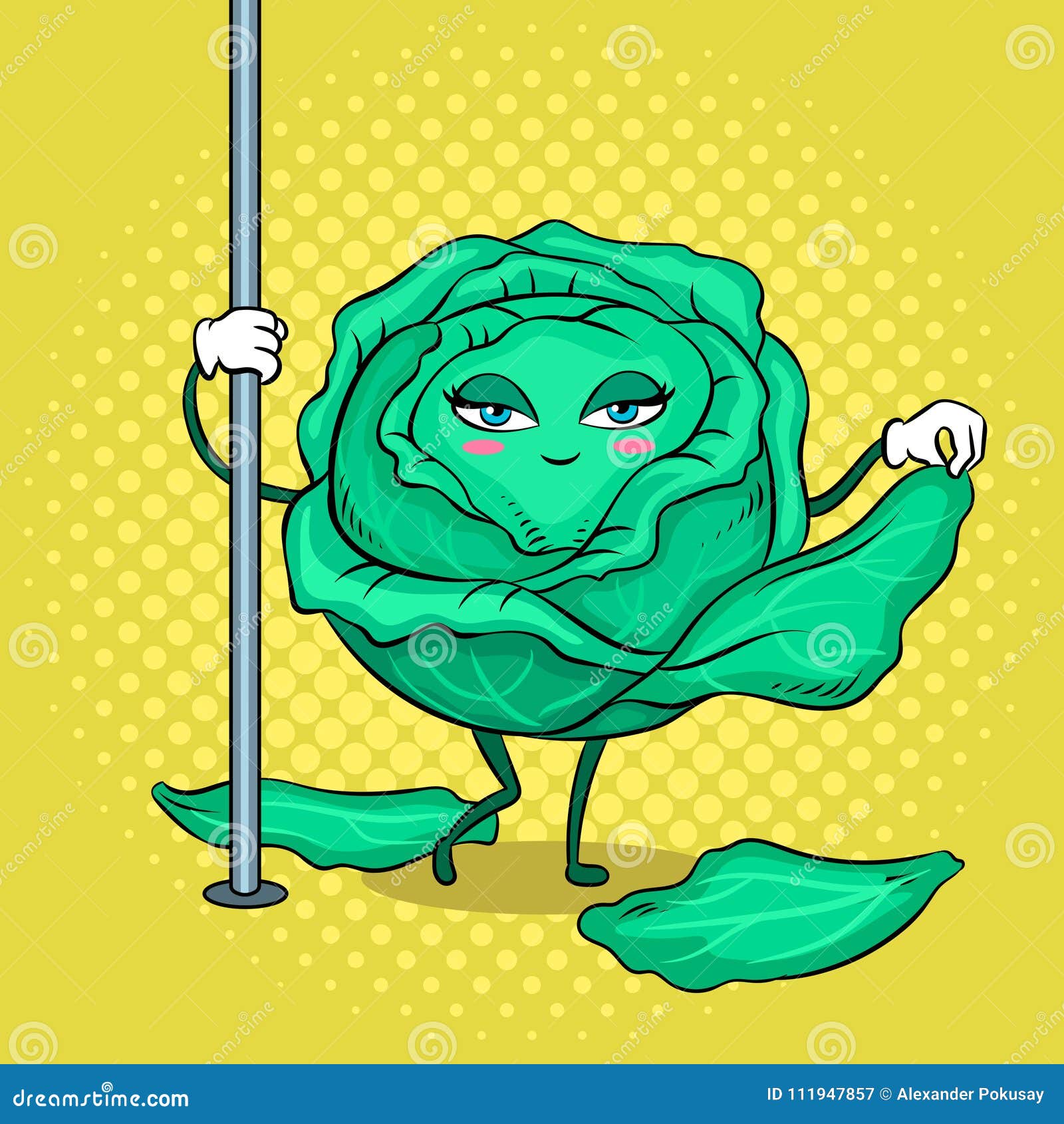 dancing cabbage