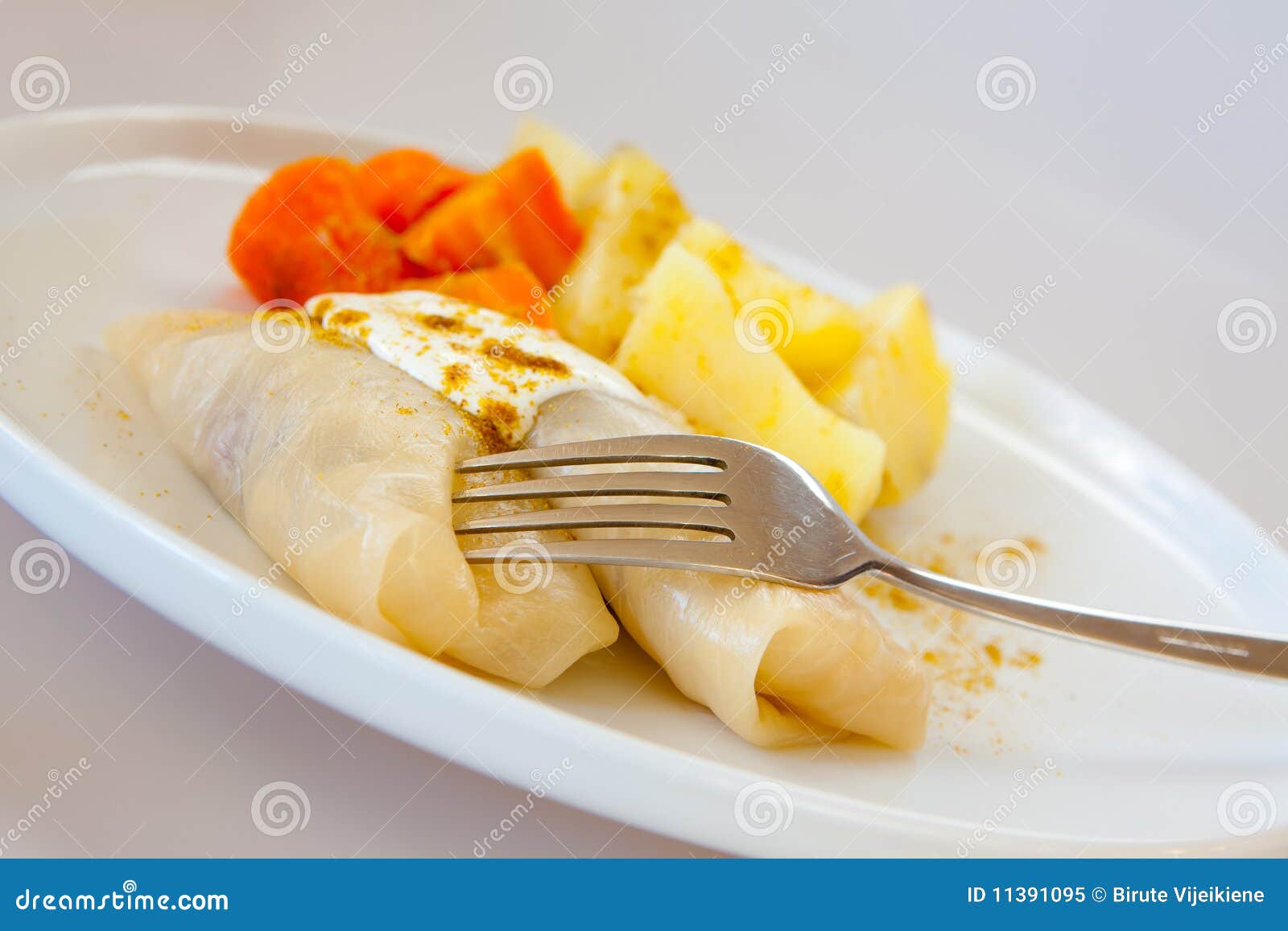 Cabbage rolls stock image. Image of carrot, leaf, kaposzta 11391095