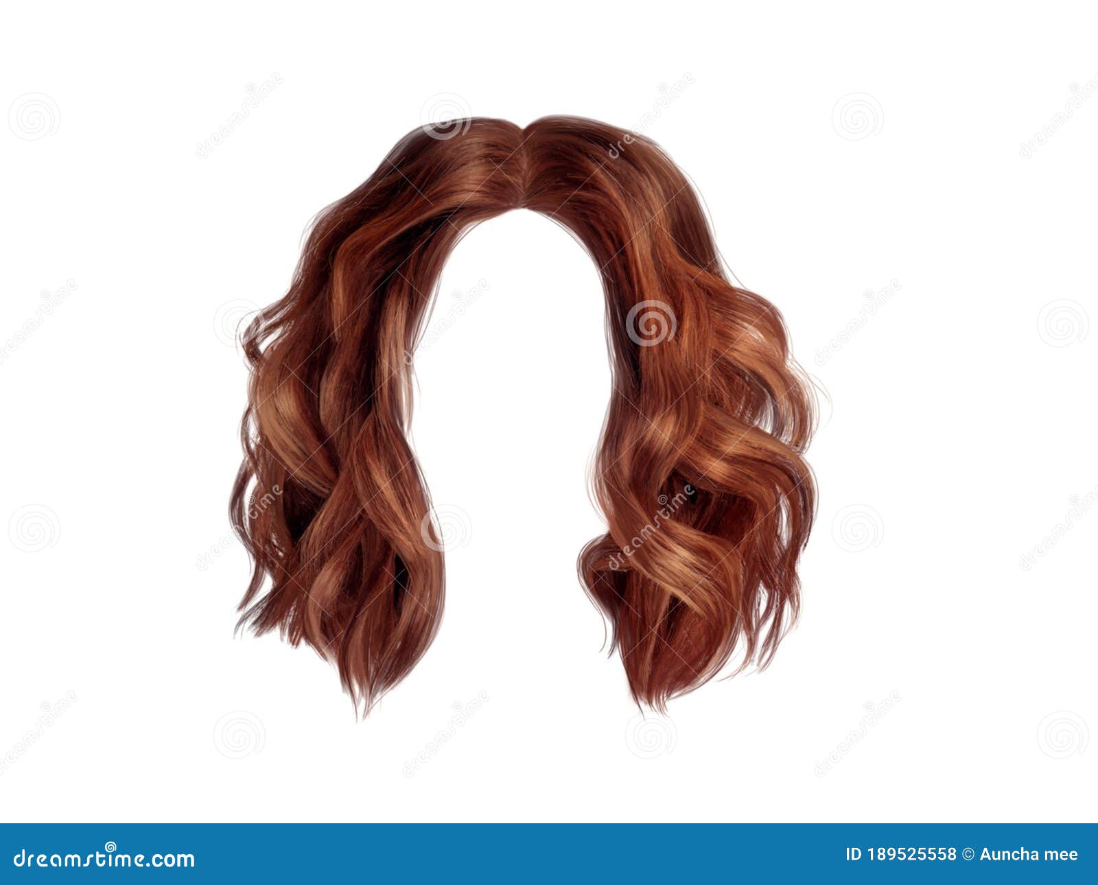 Cabelo Castanho Acinzentado Em Fundo Branco Foto de Stock - Imagem de  conceito, alaranjado: 189525558, image size:1600x1290