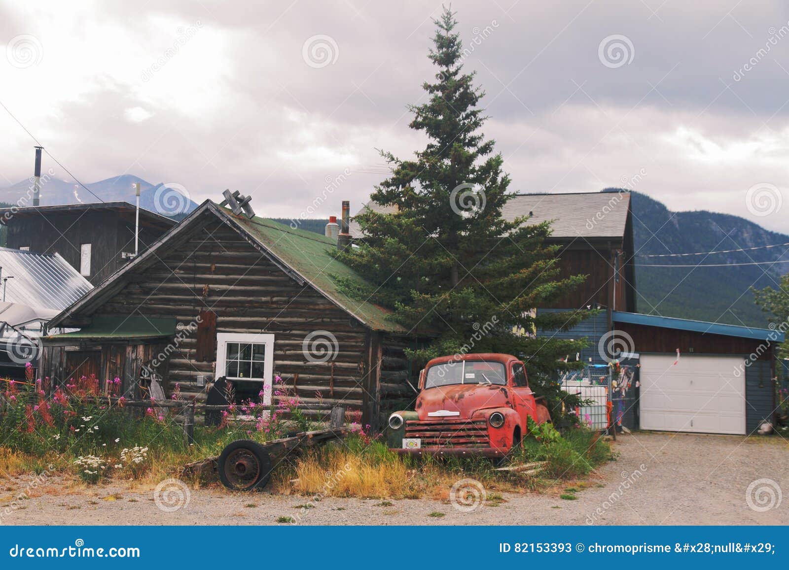 Cabin in Carcross Yukon Canada Stock Image Image of rush, pass 82153393