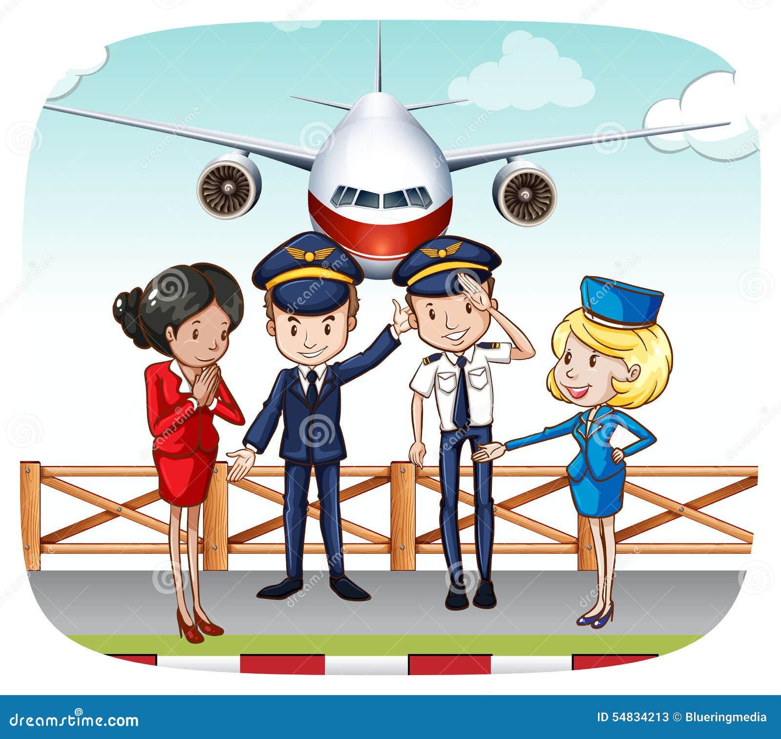 free clipart flight attendant - photo #33