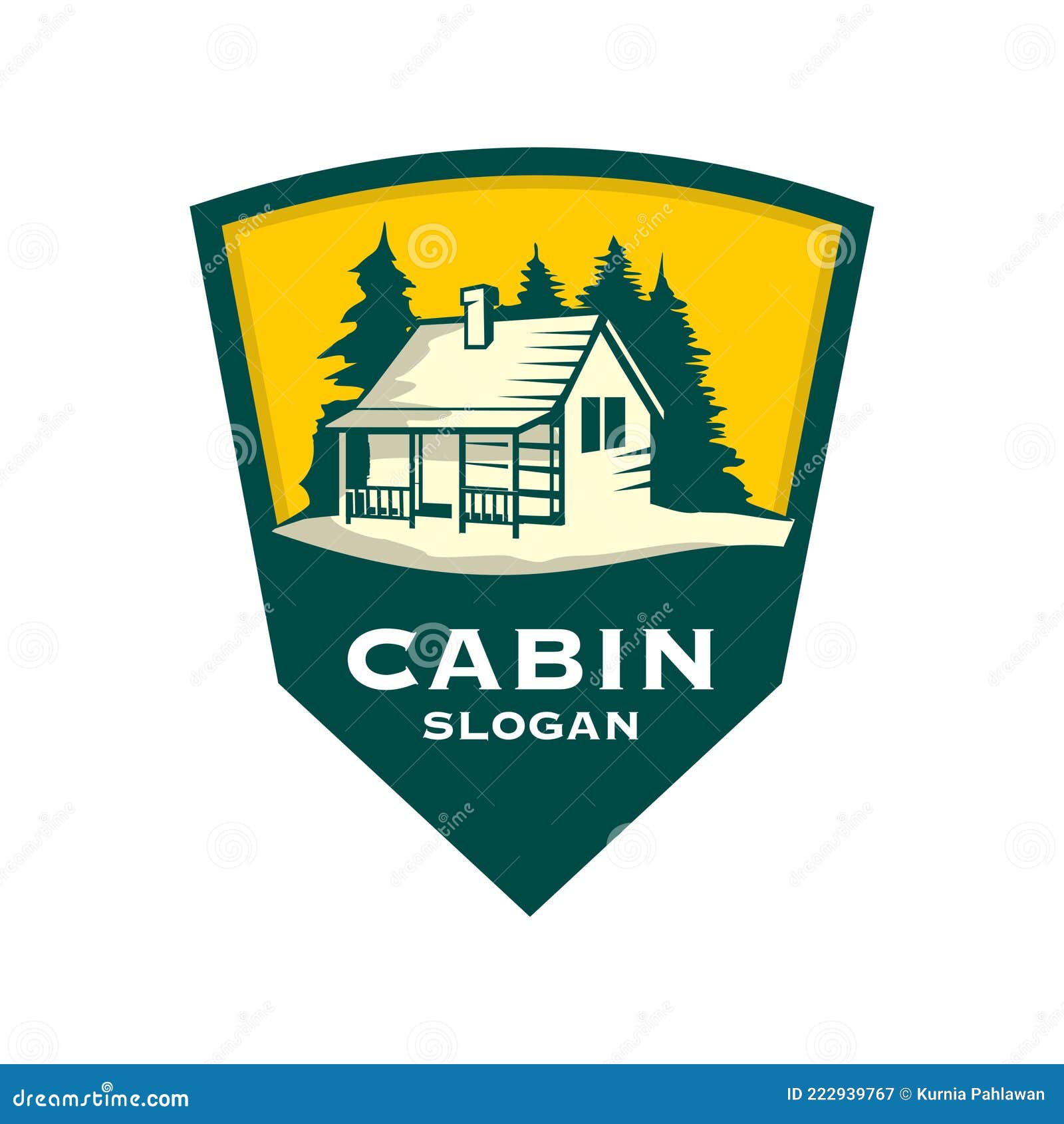 Cabin Logo , House Logo Vector Stock Vector Illustration of outdoor