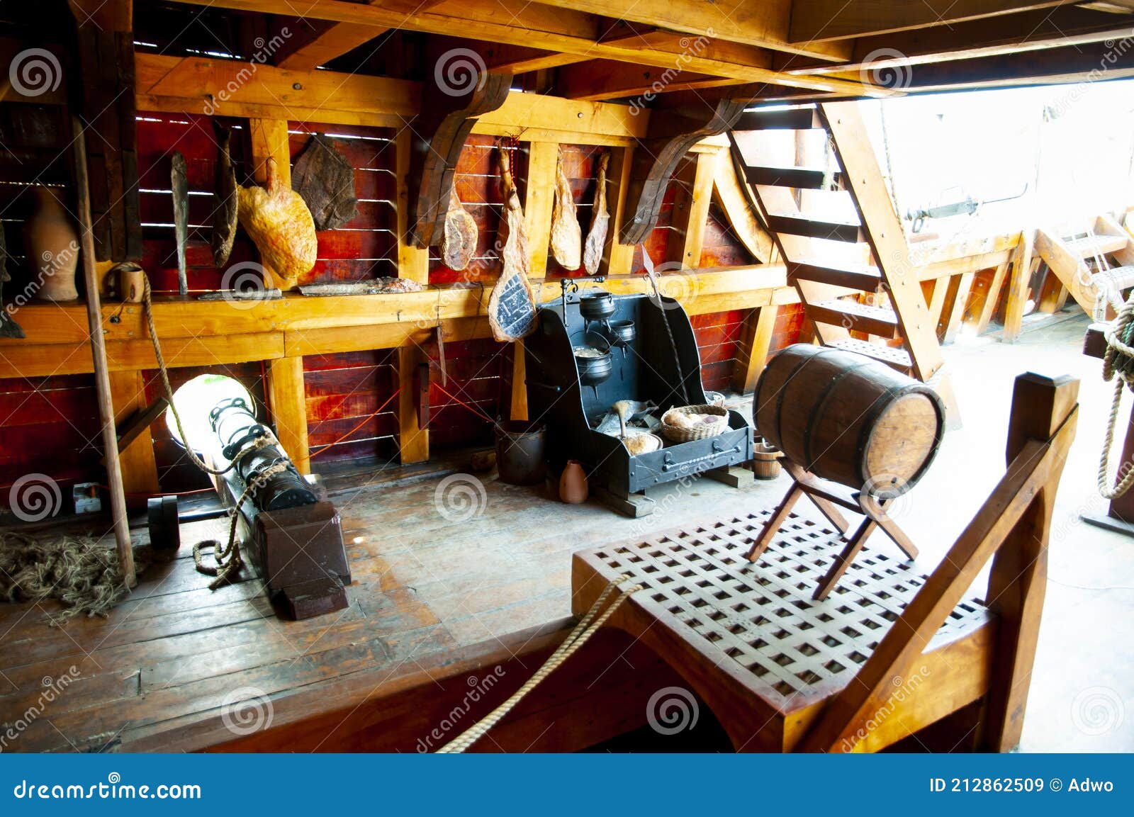 Cabin in Ship editorial stock image. Image of vessel 212862509
