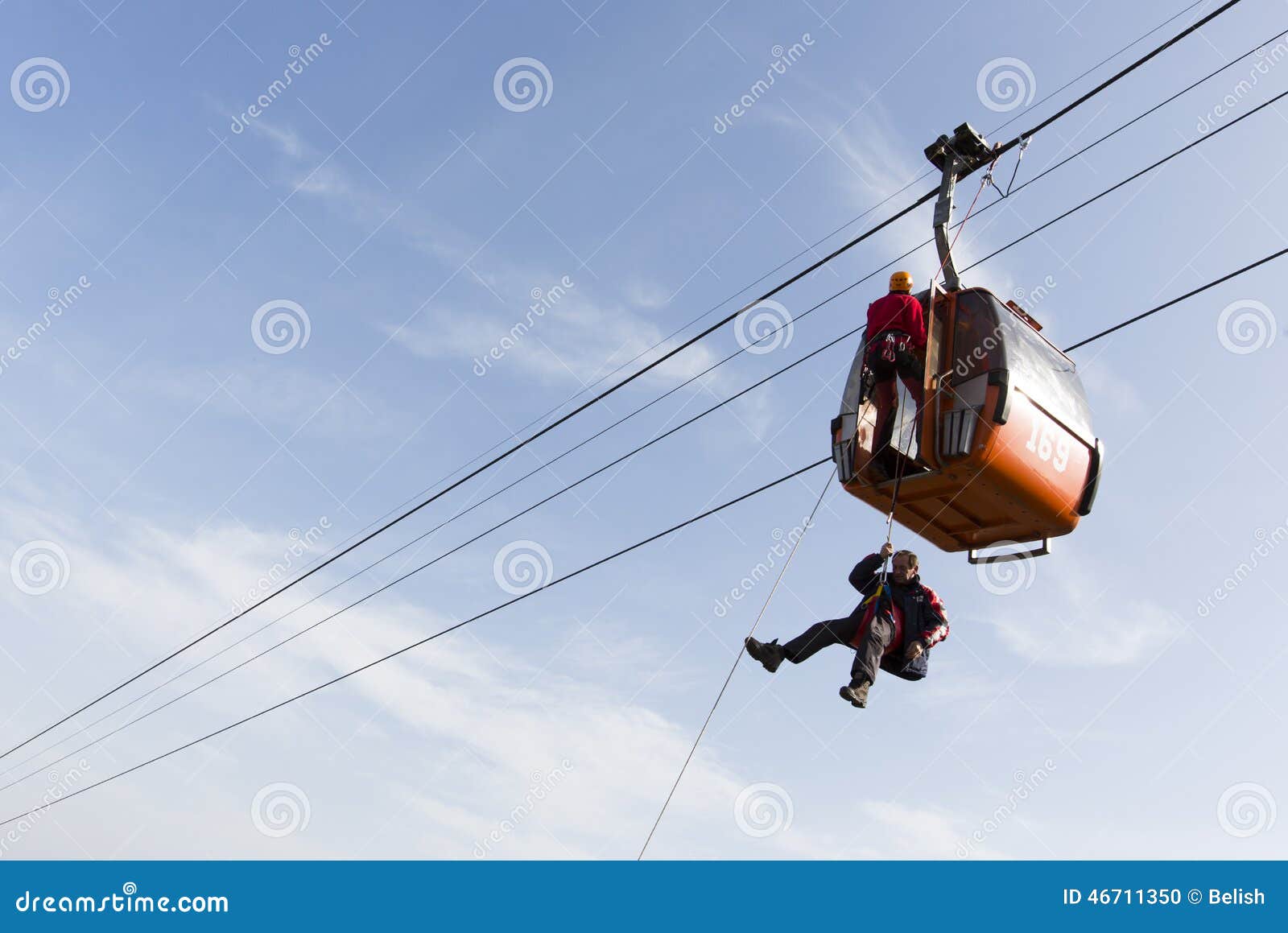 Cabin Ski Lift Saving Editorial Image Image 46711350 for Ski Lift Rescue Techniques