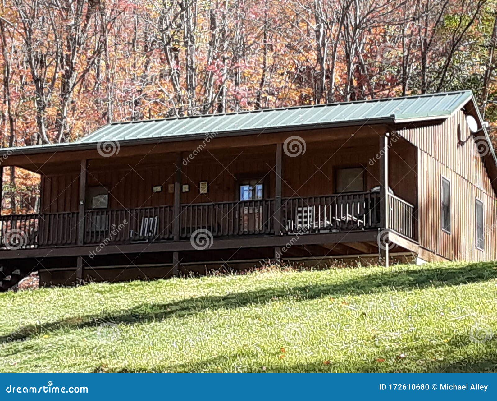 Cabin Trip in West Virginia Camping Stock Photo Image of cabin, west