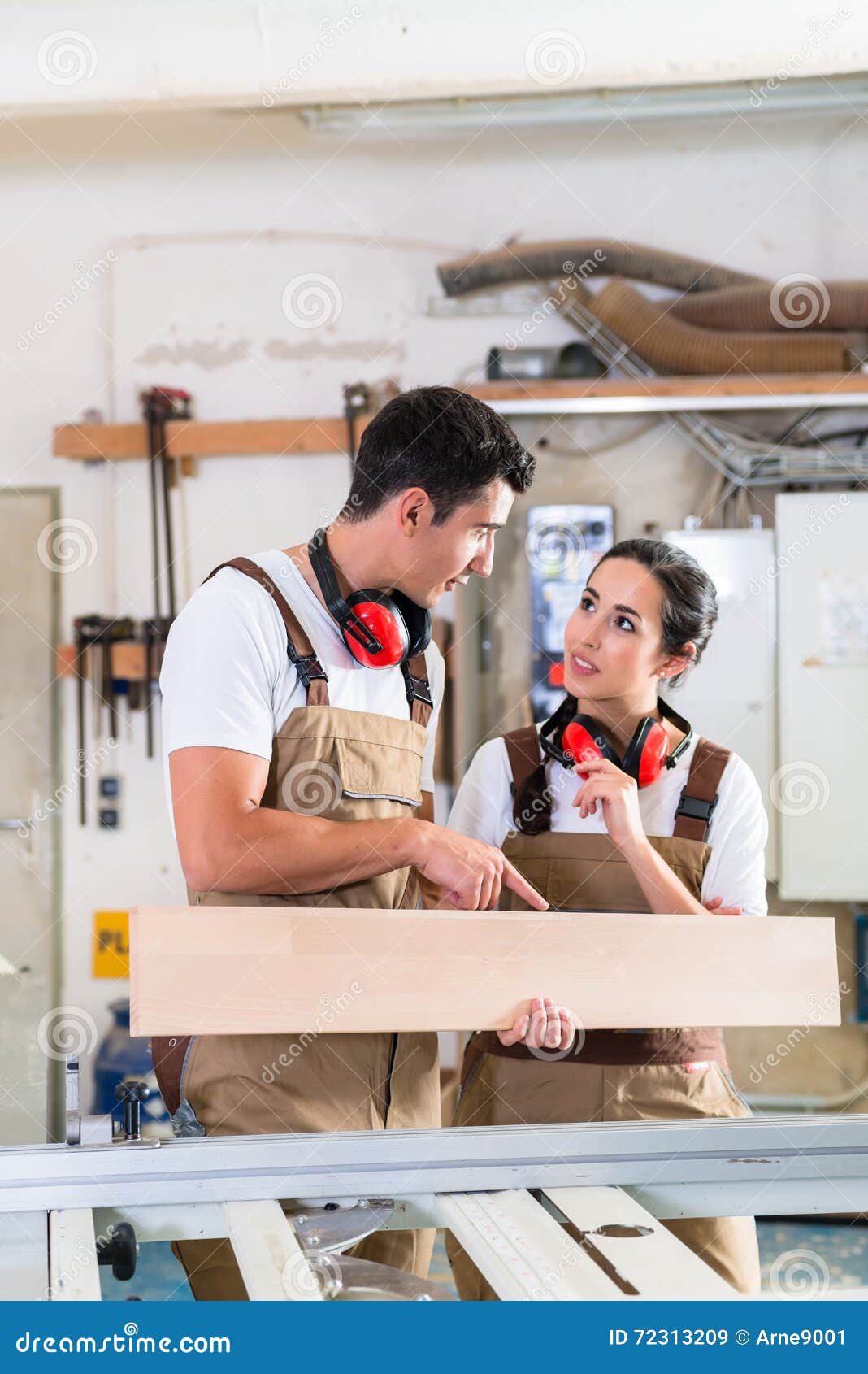 Cabinet Maker Marking Board For Cutting Stock Image Image Of