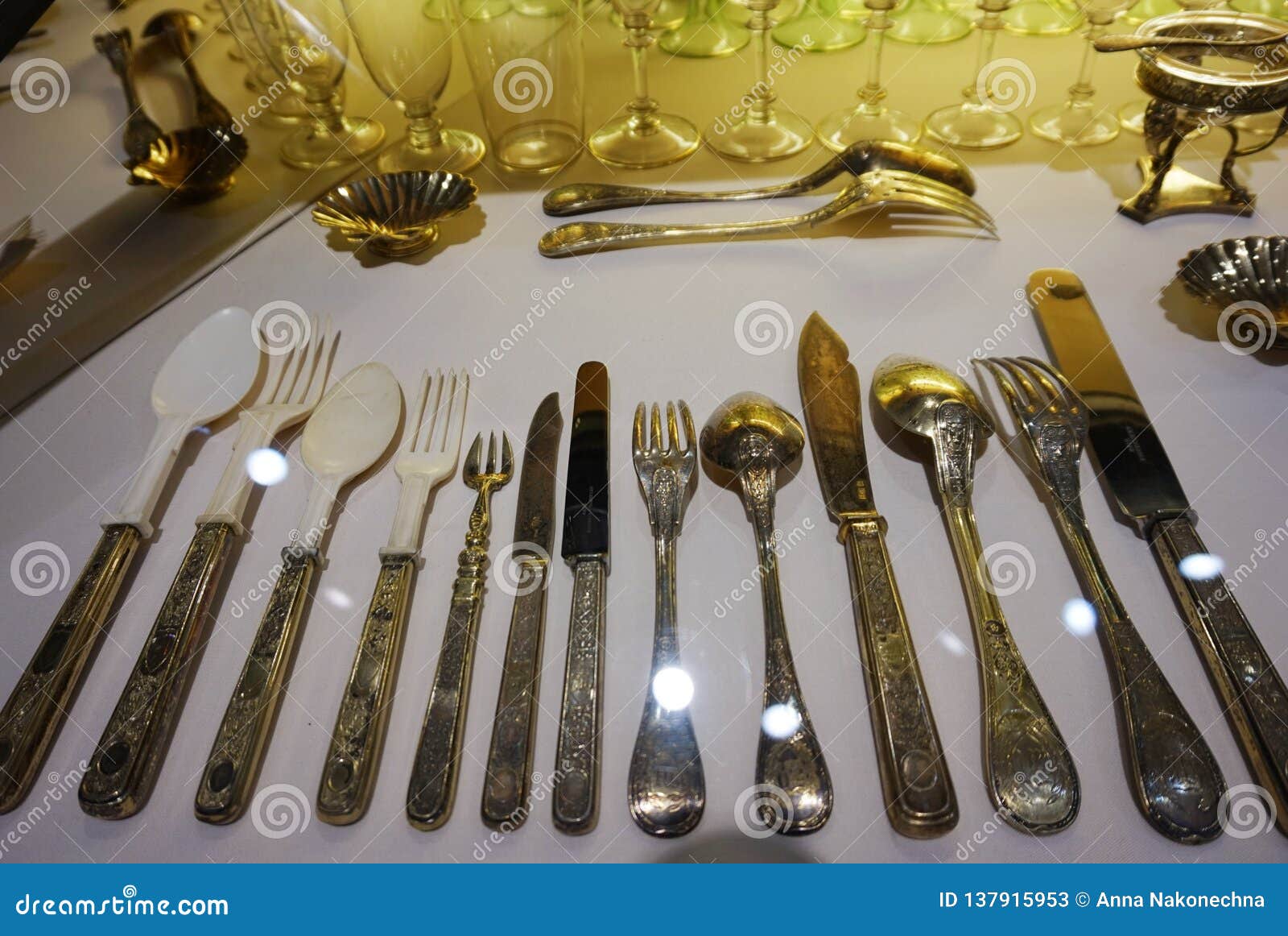 Silverware Used By Members Of The Habsburg Family At The Imperial