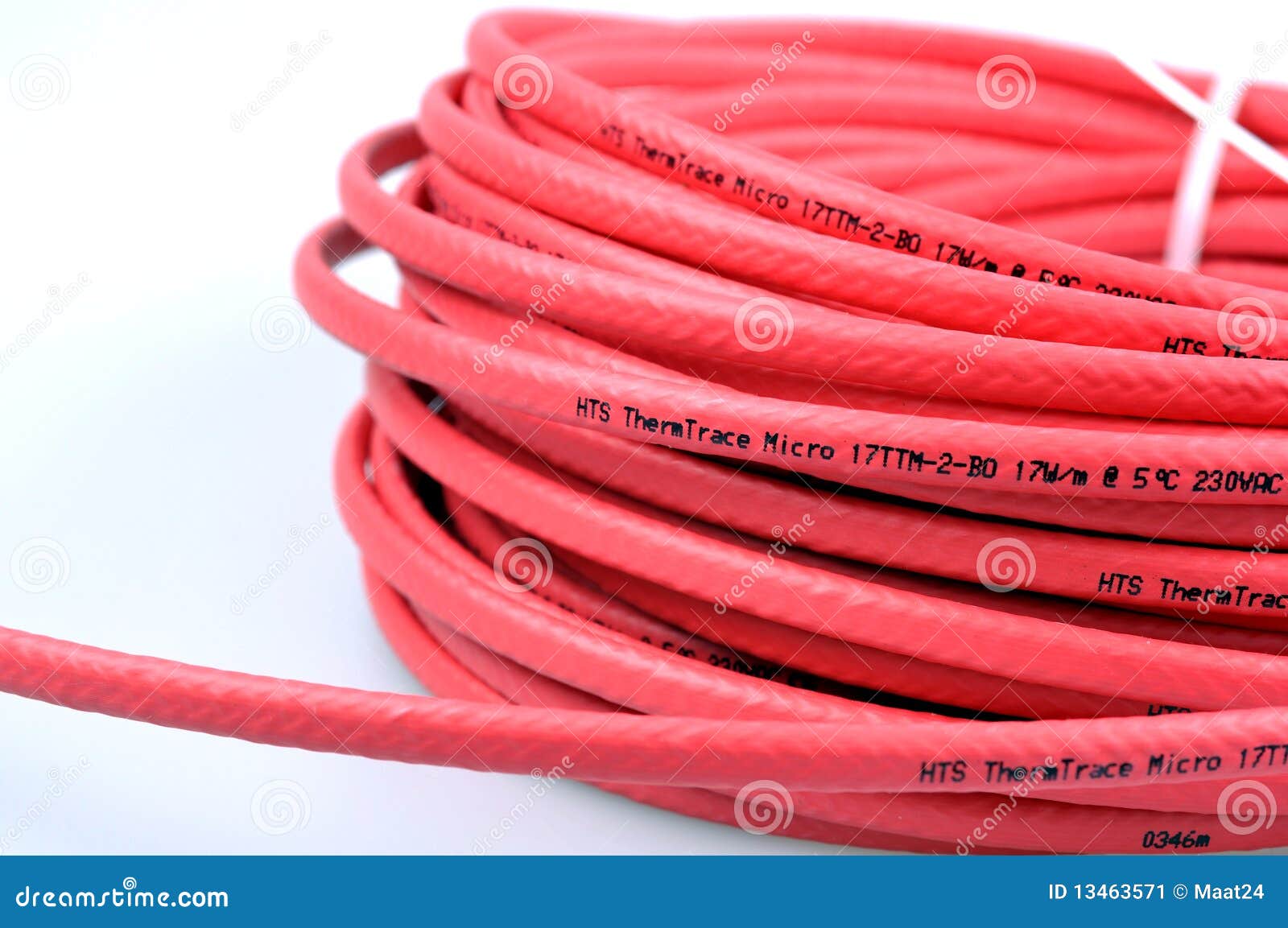 CABLE stock image. Image of electric, heating, colour 13463571