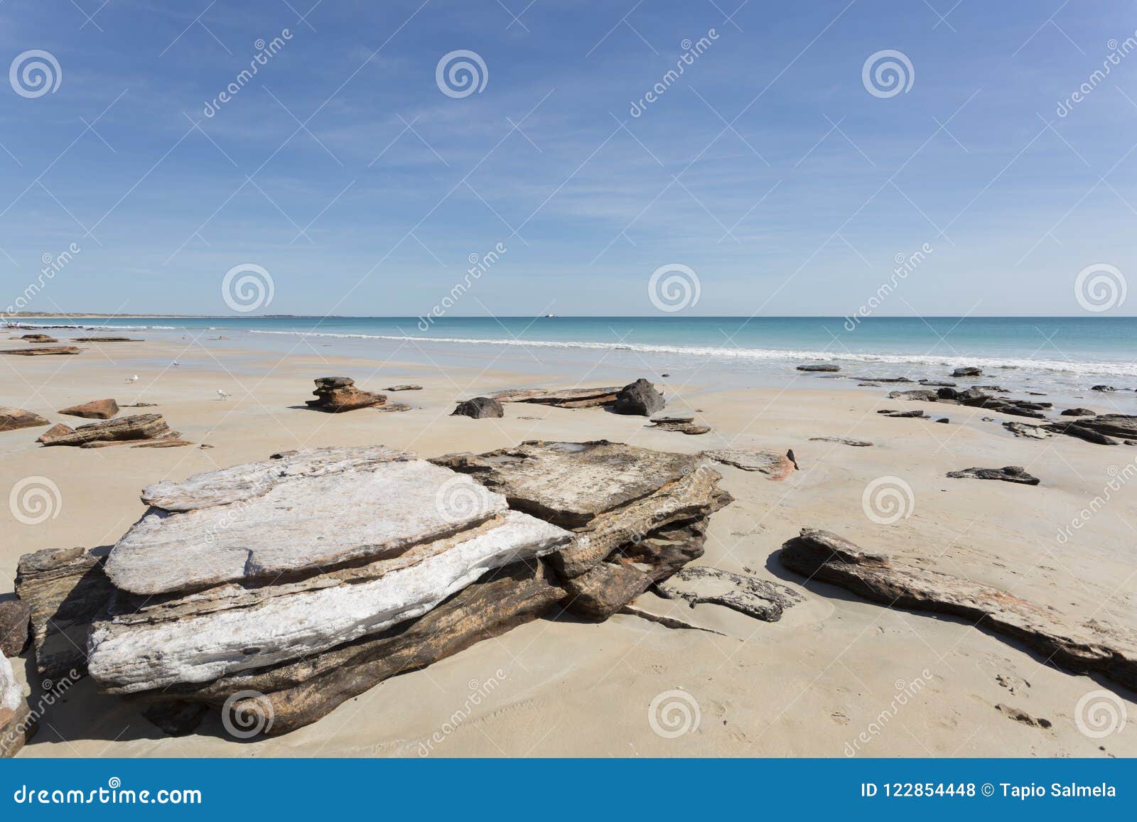 Cable Beach by Day stock photo. Image of broome, australia 122854448