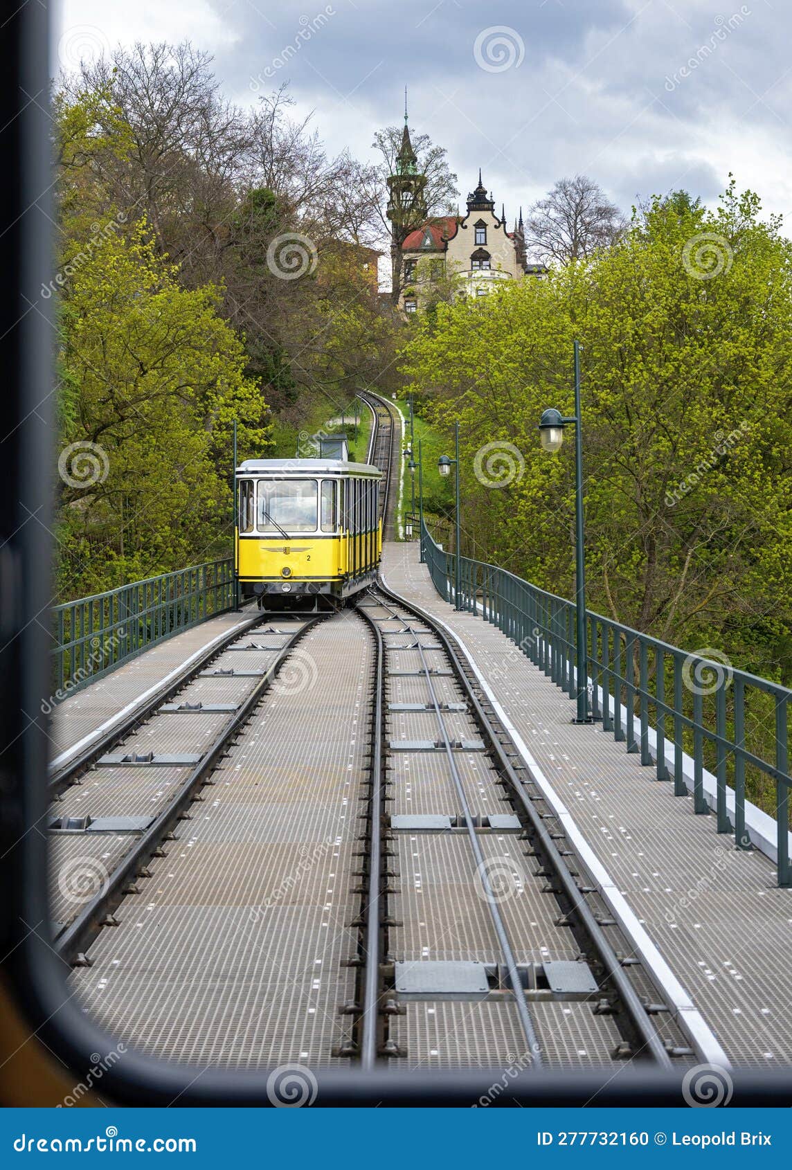 Cable car of Dresden stock photo. Image of ride, mountain 277732160