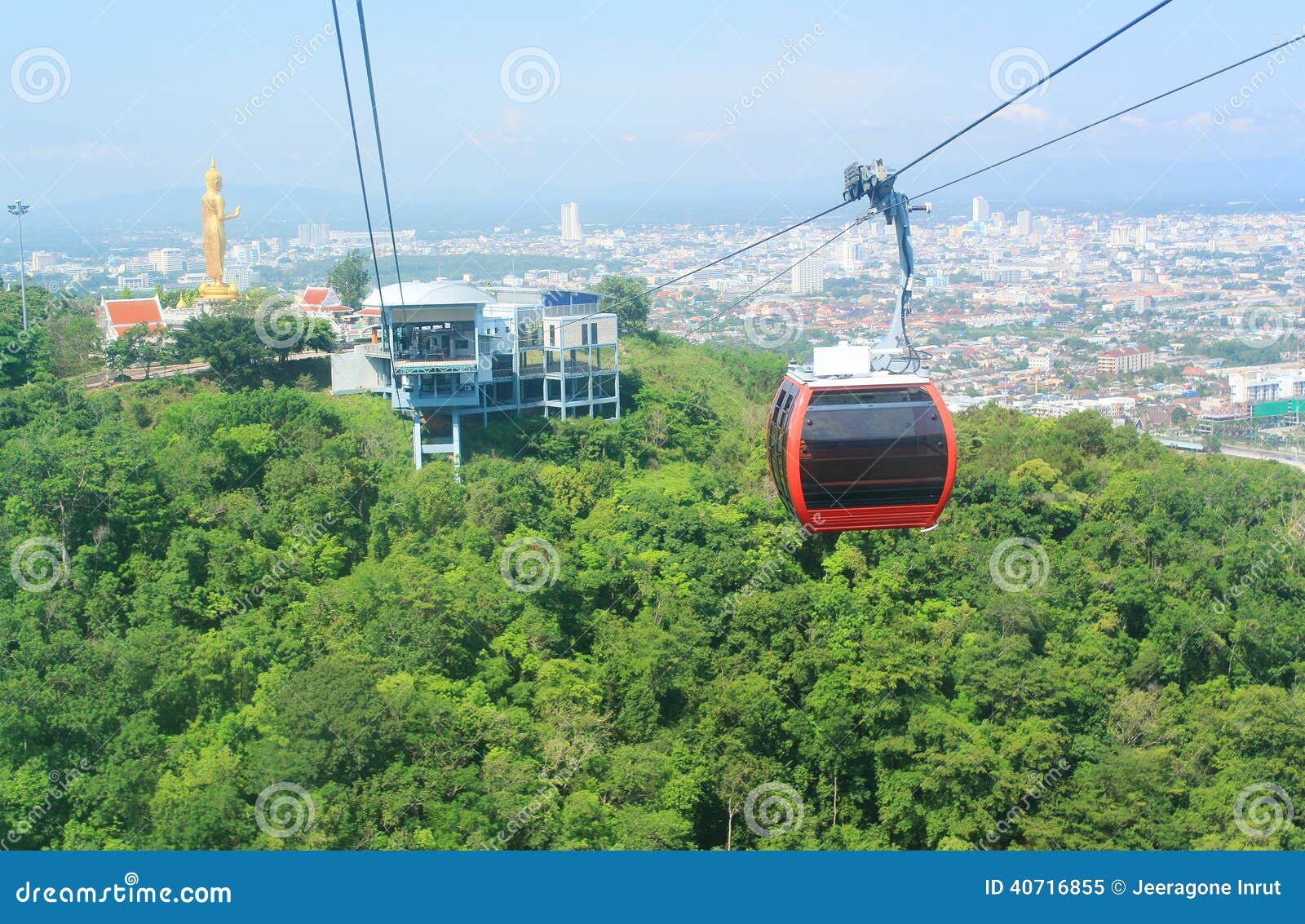 Cable Car stock image. Image of city, park, travel, buddha 40716855