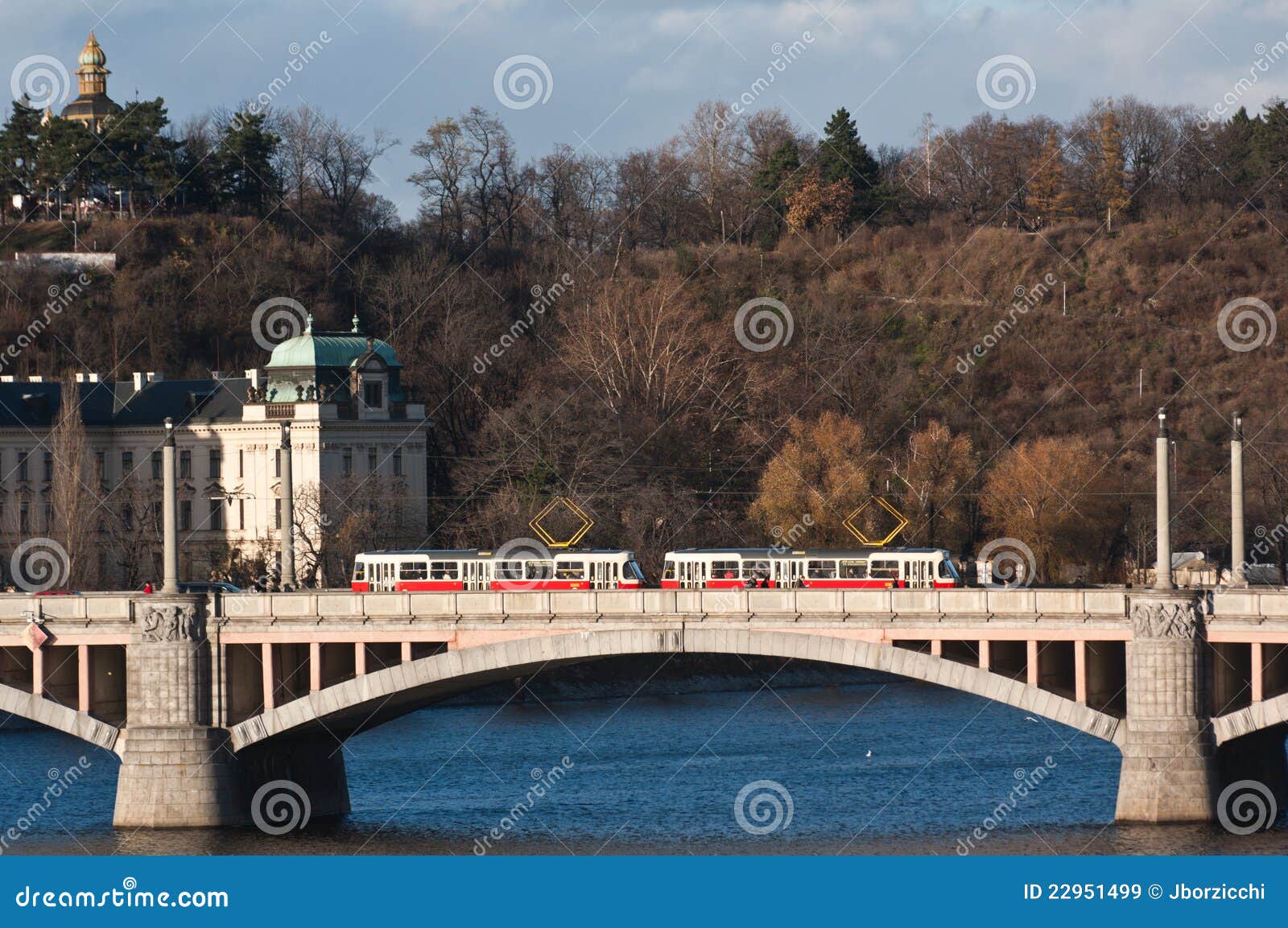 Cable Car in Prague, Czech Republic Editorial Stock Image Image of