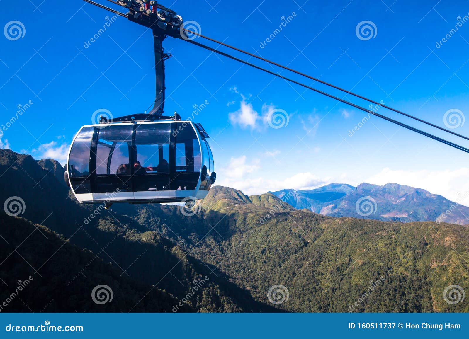 cable car to the top of mount fansipan aka roof of indochina from the laid back town of sapa