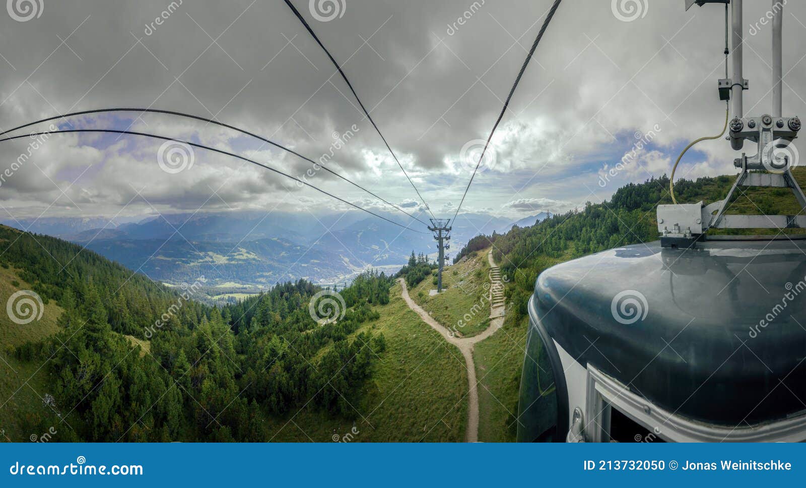 With the Cable Car Up the Mountain Stock Photo Image of activity, alps 213732050