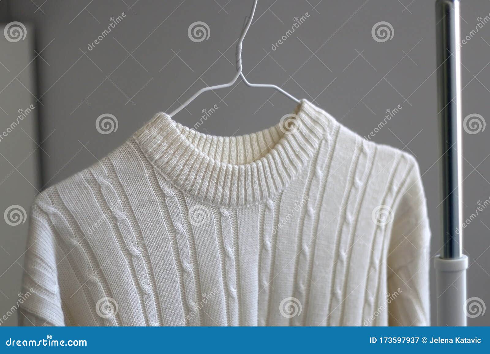 Cable Knit Sweater stock image. Image of design, elegance - 173597937