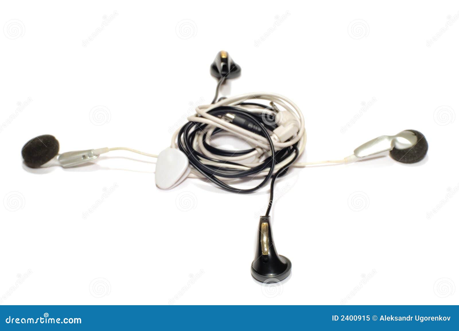 Cable knot stock image. Image of audio, accessories, headphones 2400915