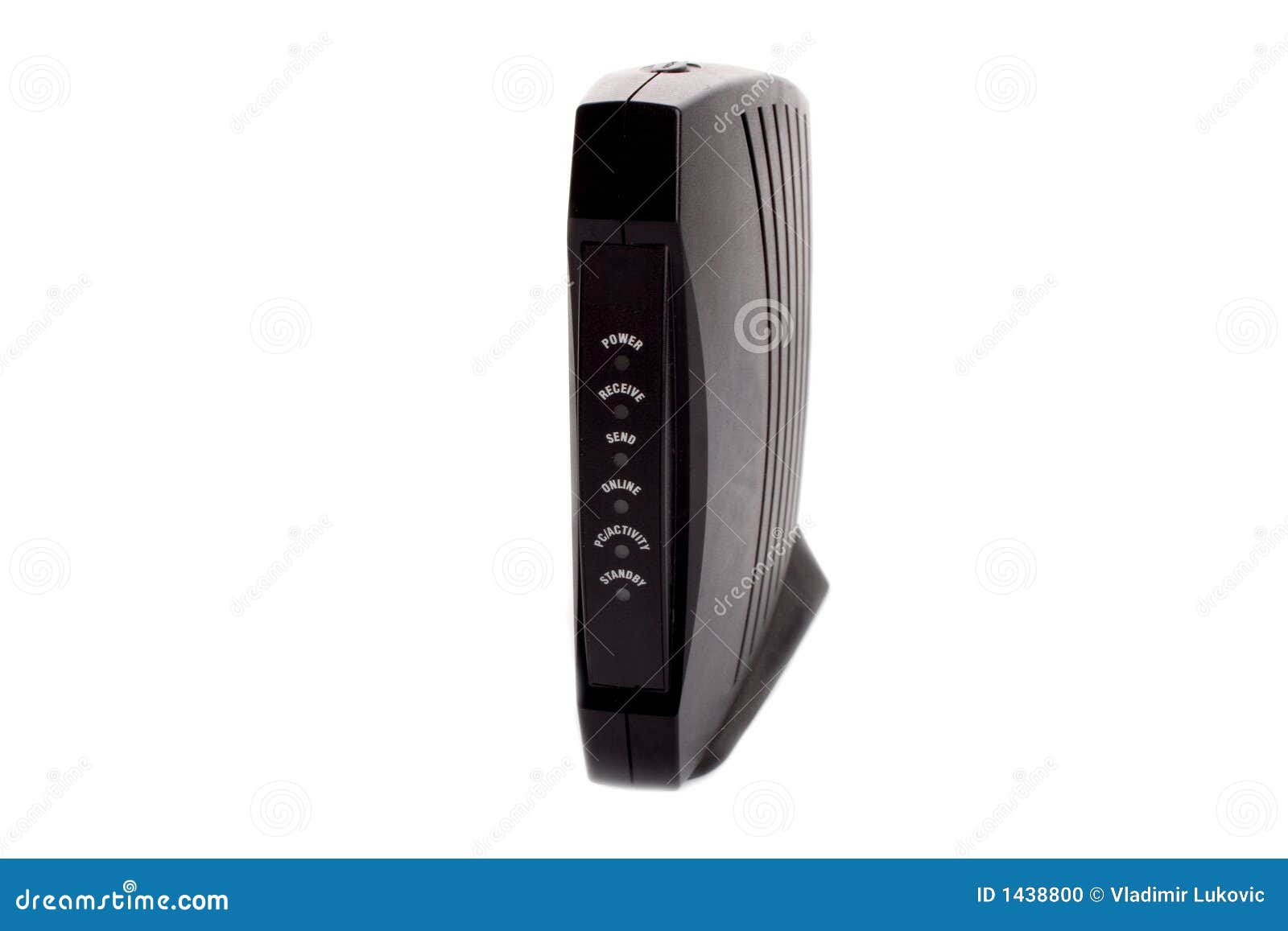 Cable modem stock photo. Image of phone, networking 1438800