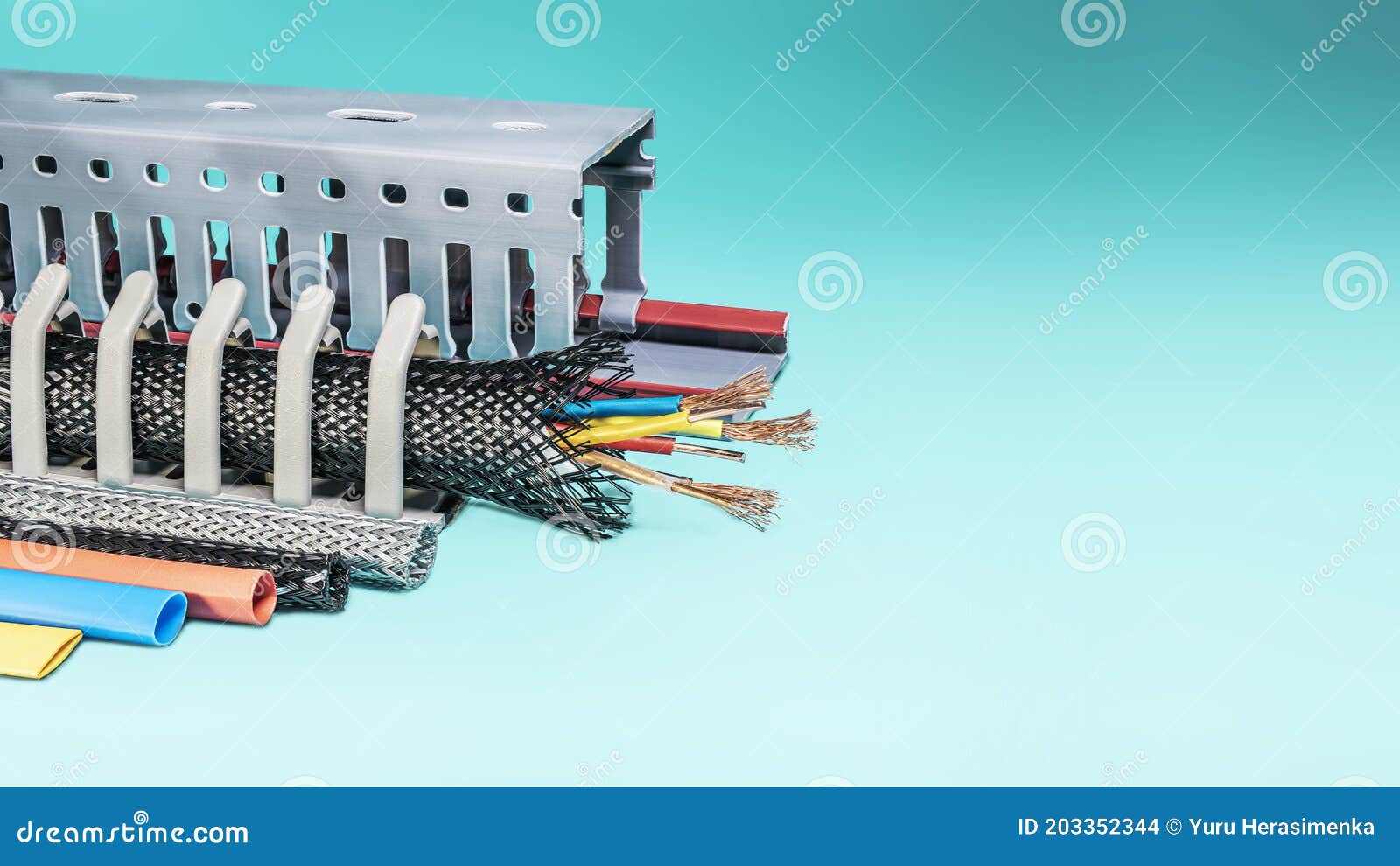 Cable Trays. Cable Routing System. Cable Insulation and Braid