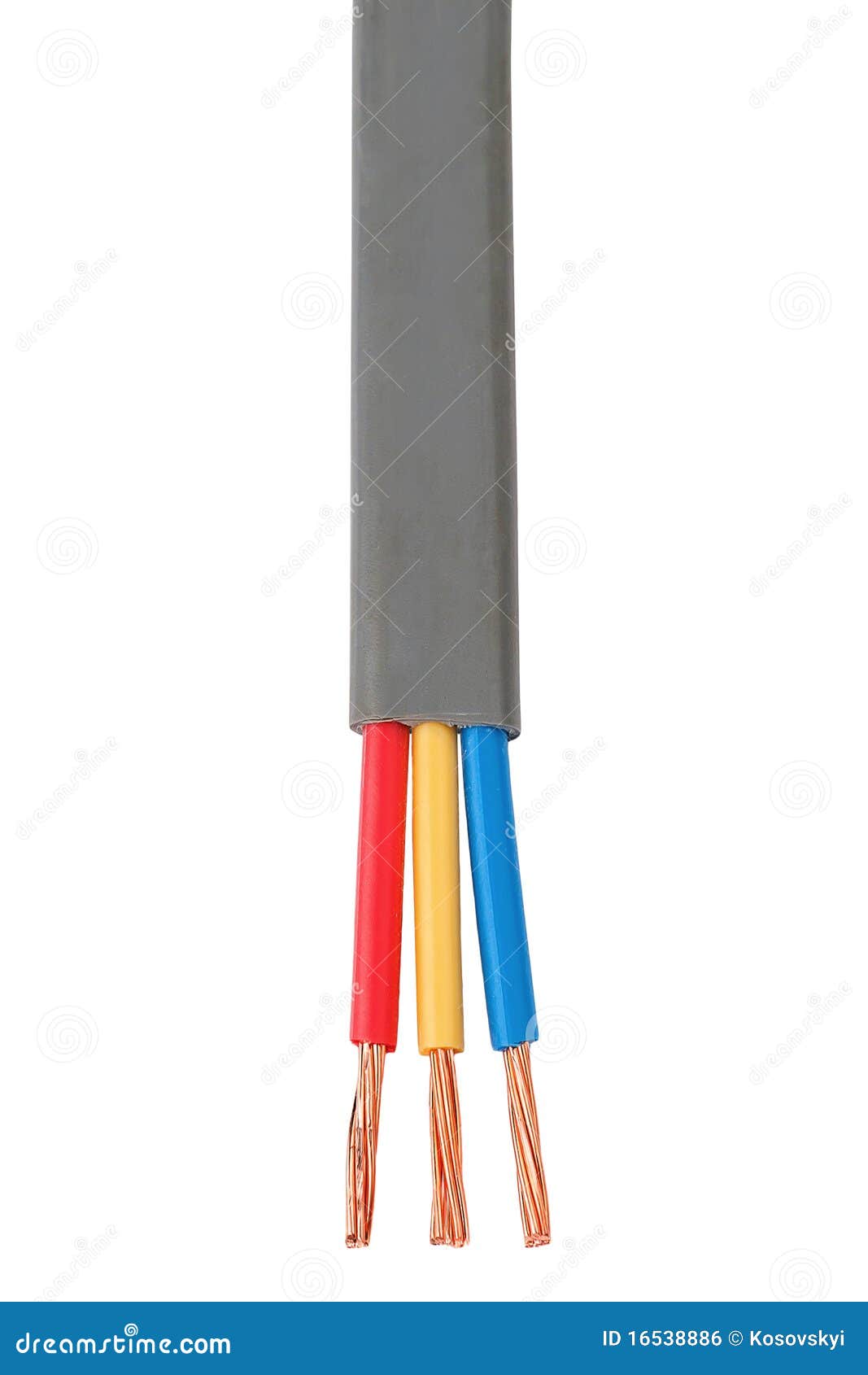 Cable Used in Electrical Wiring System Stock Photo Image of current