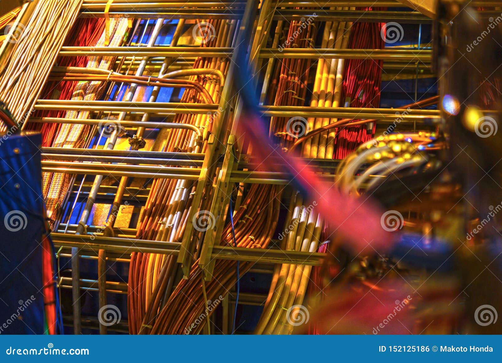 Cable and wiring image stock photo. Image of integrated 152125186
