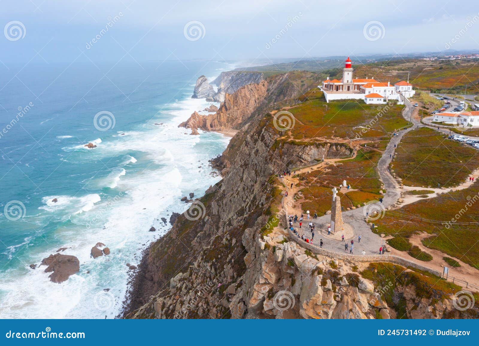 cabo da roca lighthouse in portugal